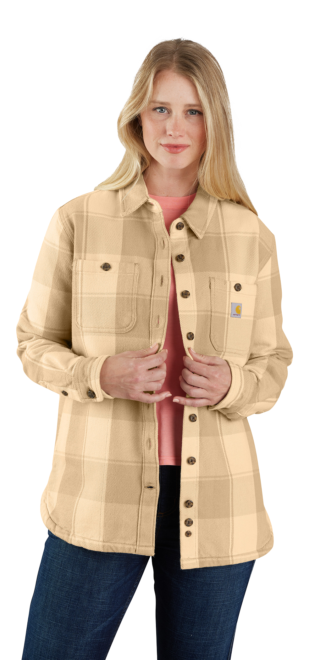 CARHARTT Loose-Fit Twill Shirt Jacket for Ladies