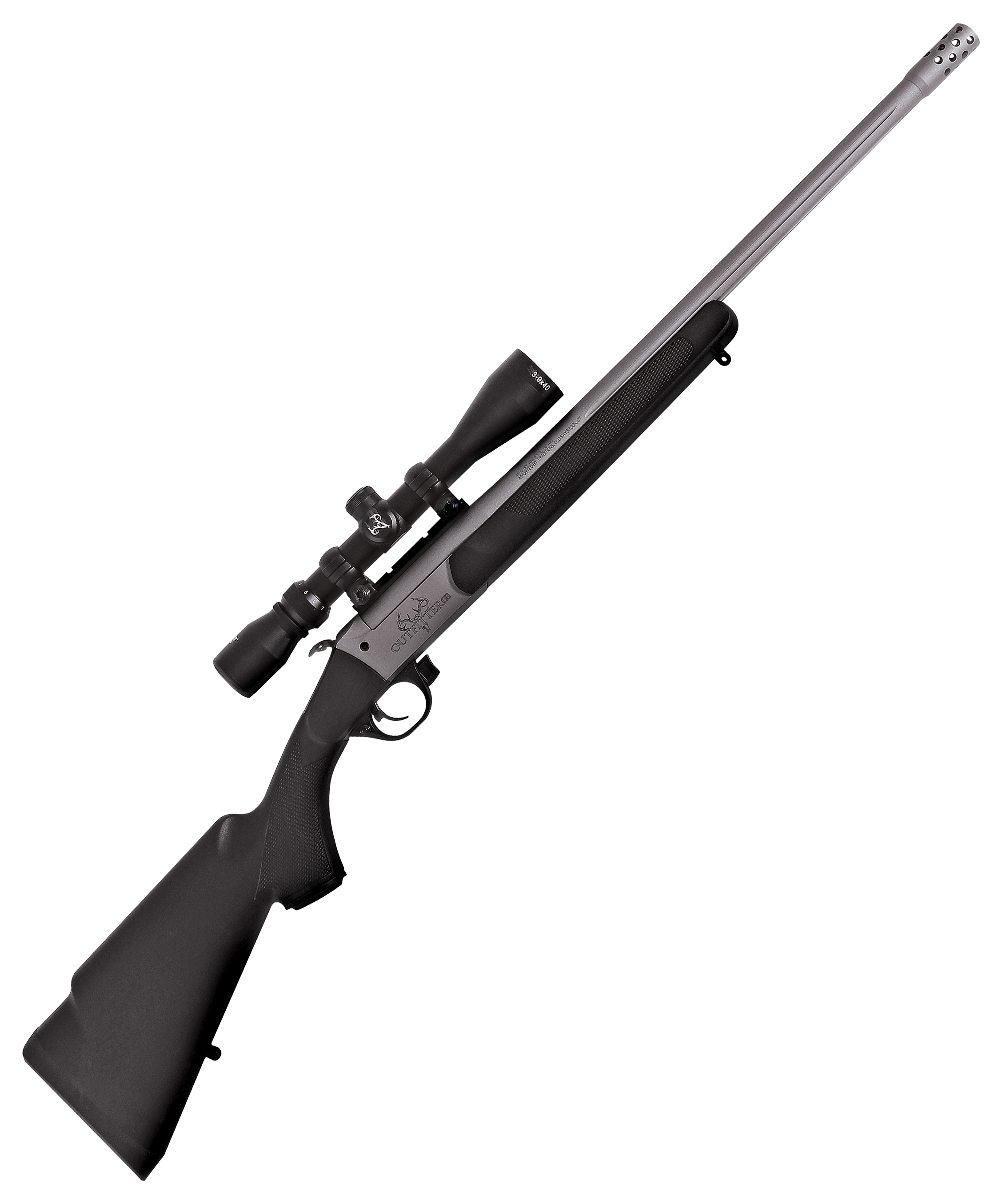 Traditions Outfitter G3 BreakOpen Centerfire Rifle with Scope and QD Forend  35 Whelen