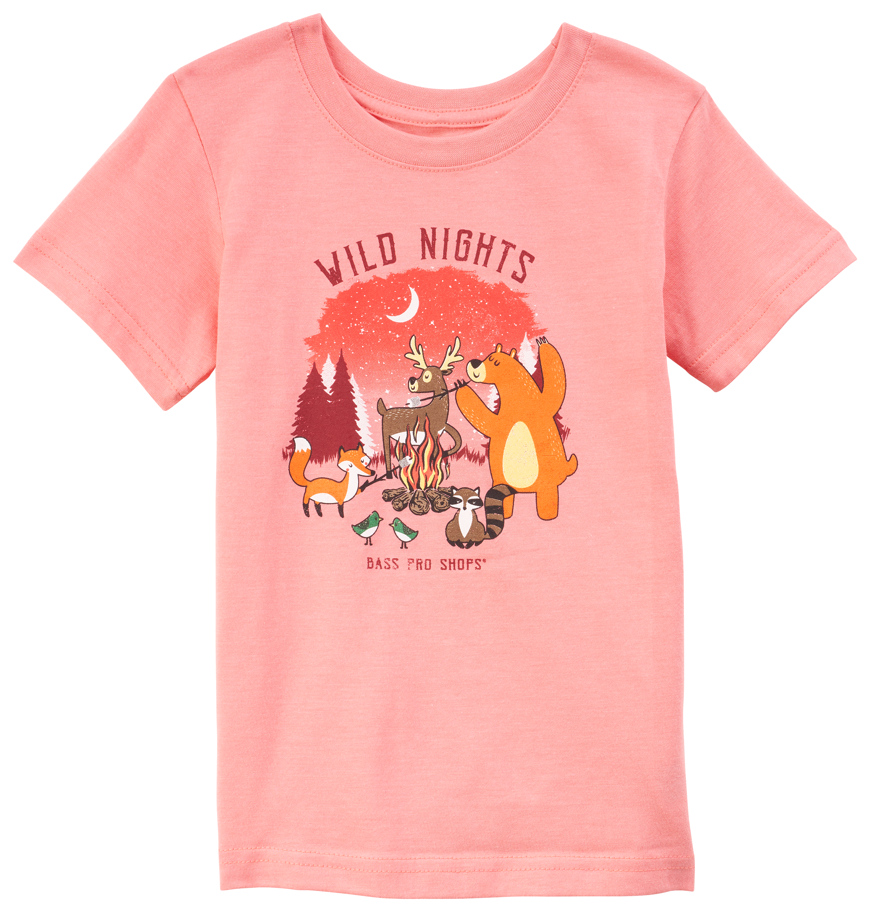 BASS PRO SHOPS Wild Nights Graphic Short-Sleeve T-Shirt for Toddlers