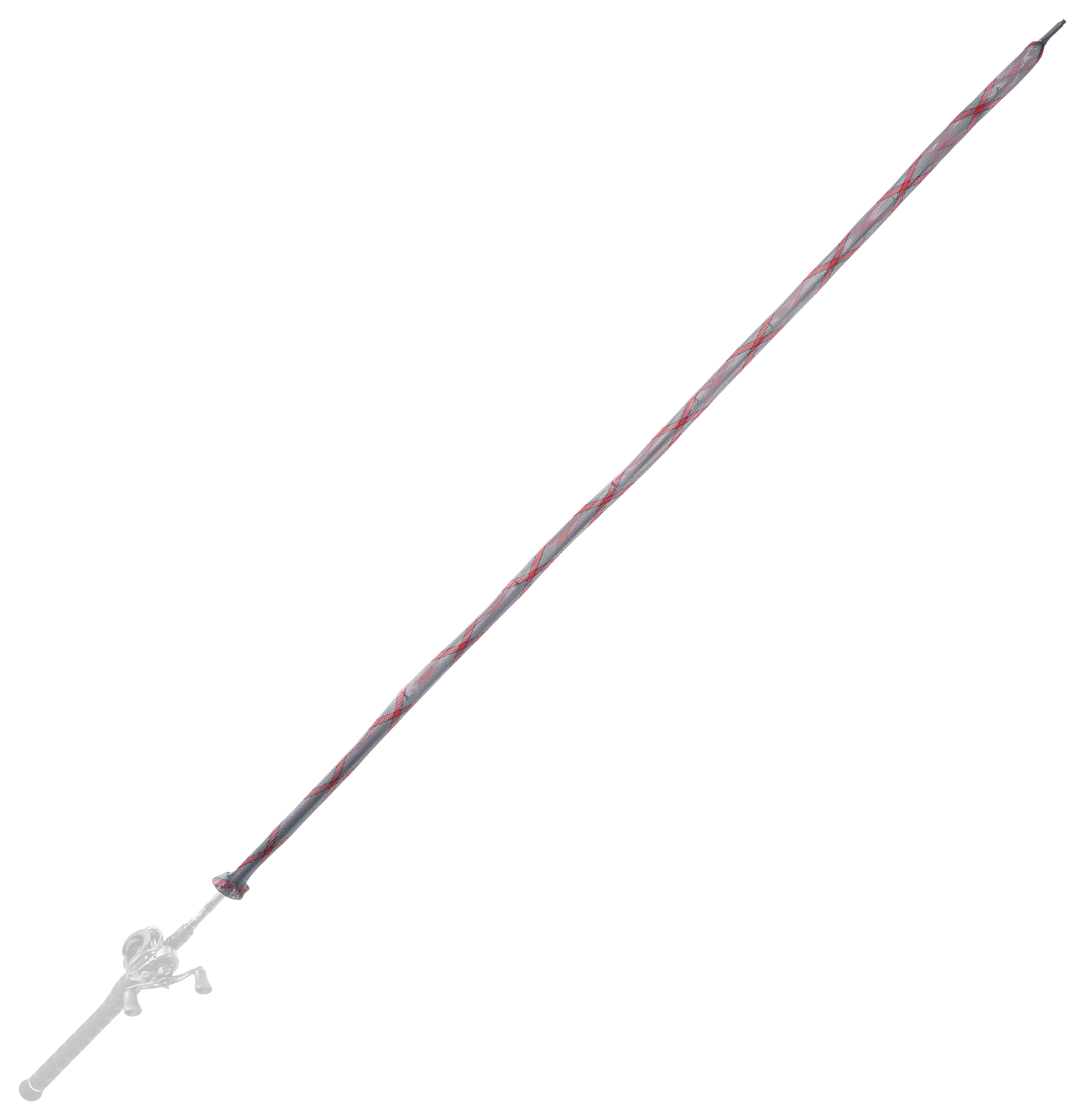 Bass Pro Shops Casting Rod Sock - Red/Gray