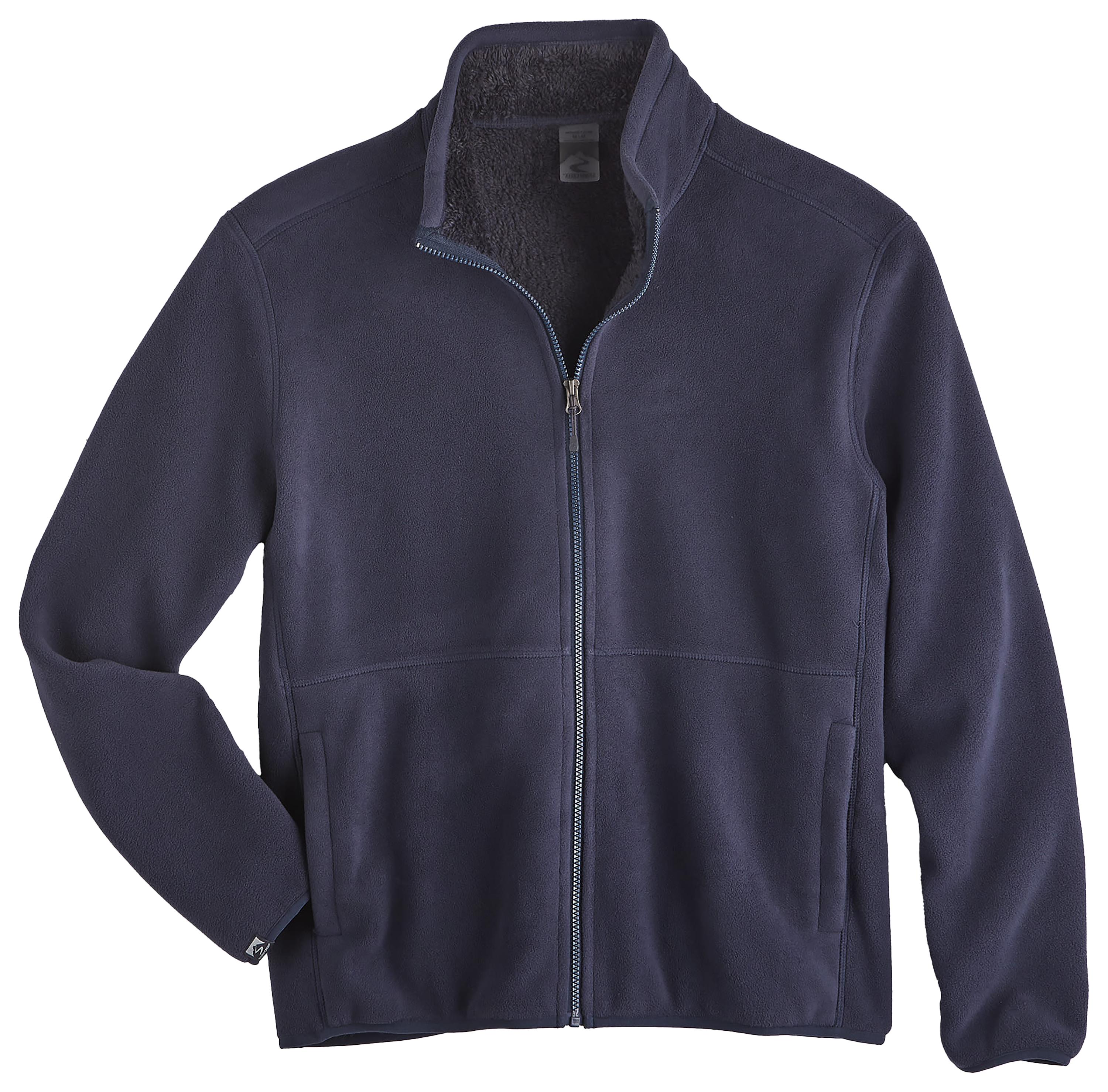 Image of Storm Creek Summit Long-Sleeve Fleece Jacket for Men - Navy - S