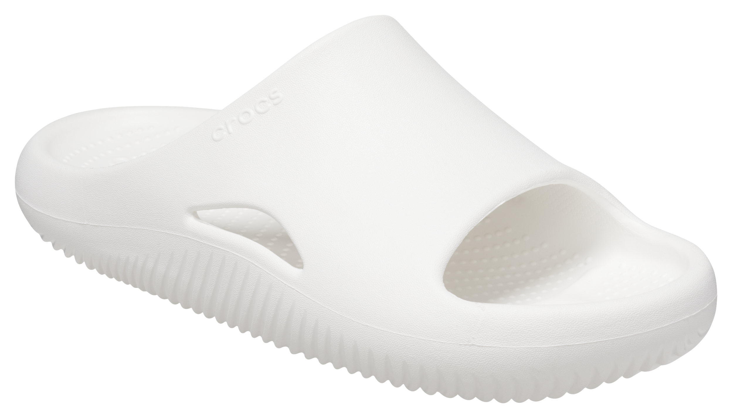 Image of Crocs Mellow Recovery Slide Sandals for Ladies - White