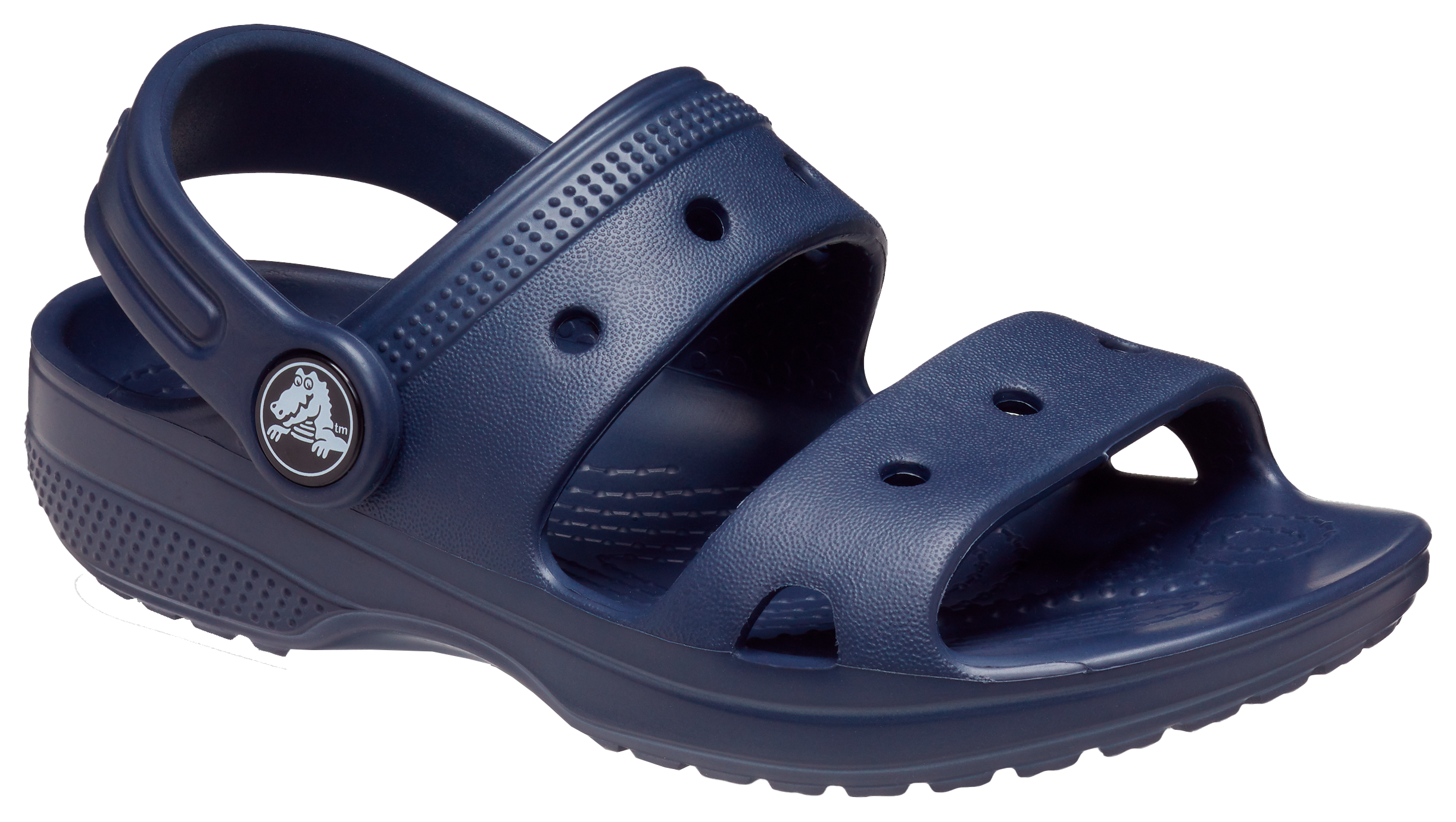 Crocs Classic Slide Sandals for Toddlers - Navy - 6 Toddler