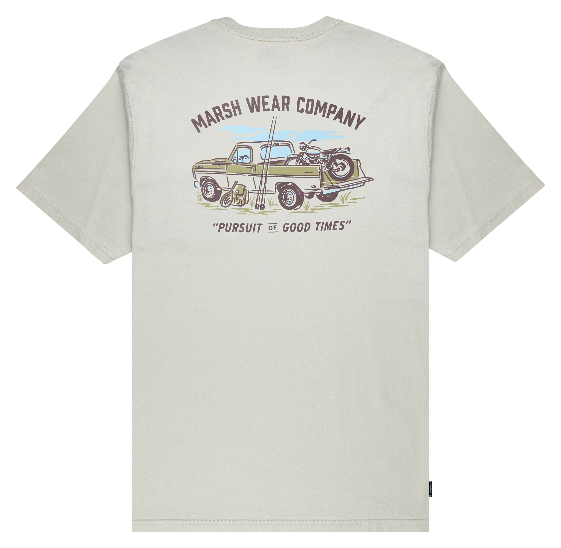 Image of Marsh Wear Rumble Pocket Short-Sleeve T-Shirt - Stone - M