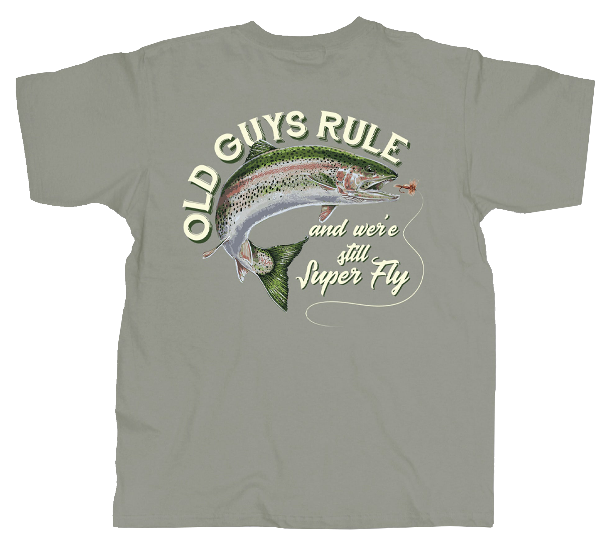 Old Guys Rule Super Fly Short-Sleeve T-Shirt for Men