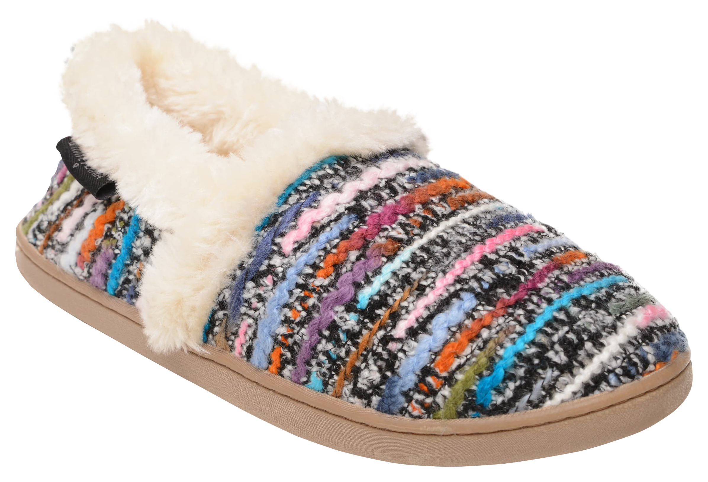 Image of "Minnetonka Moccasin Dina Slippers for Ladies - Multi "