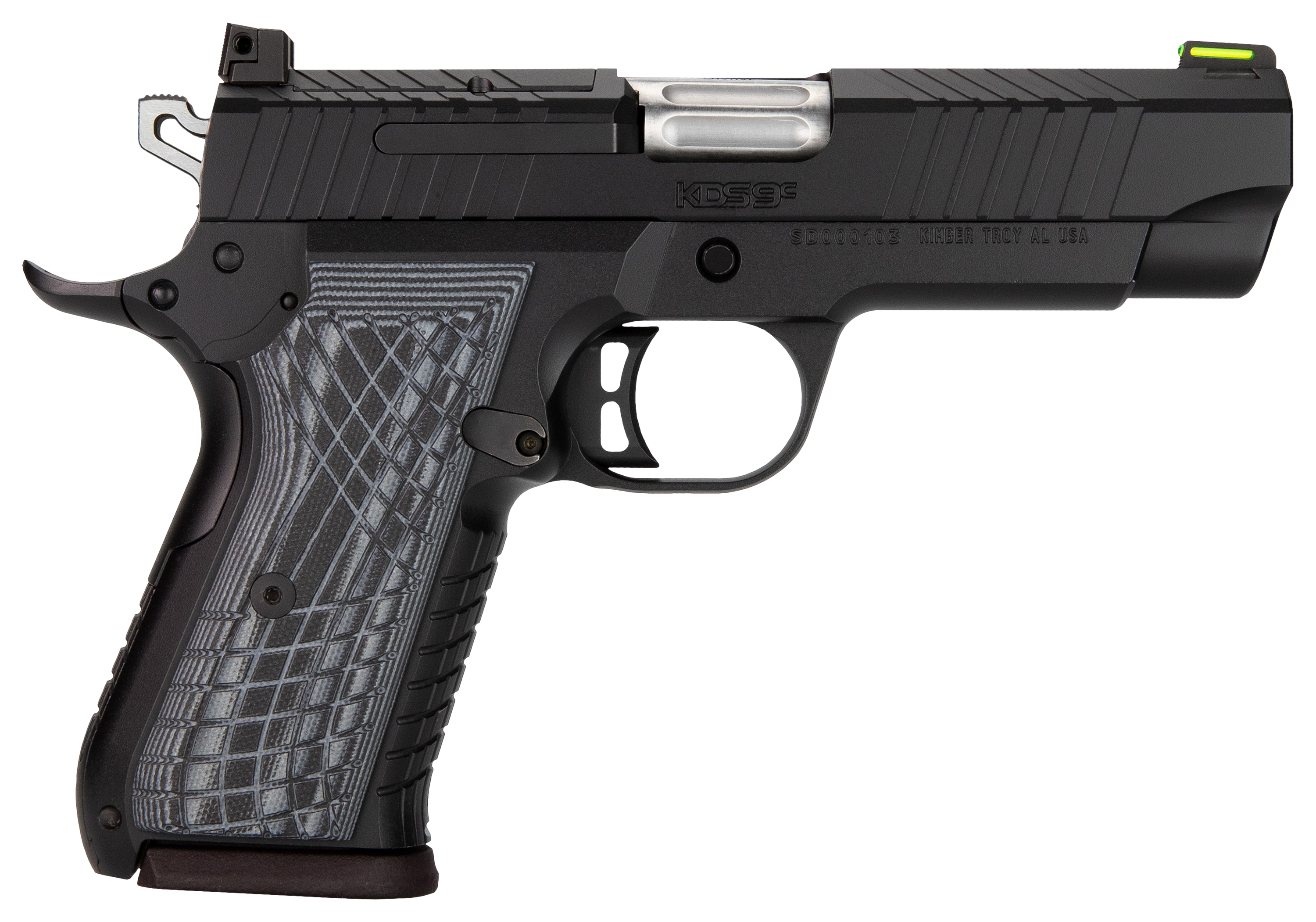 Kimber KDS9C SemiAuto Pistol  Black  10 Round