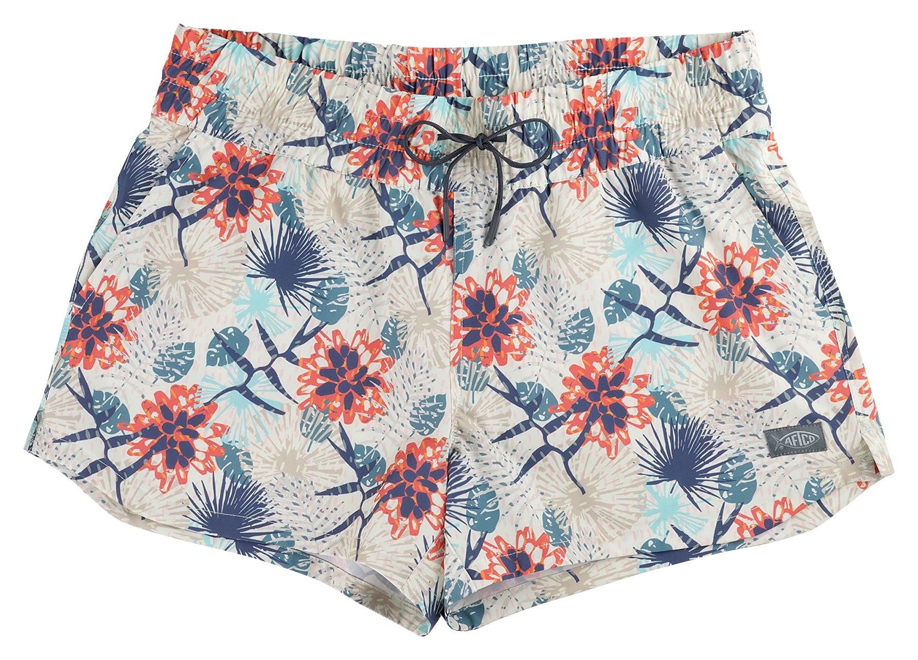 Image of AFTCO Strike Printed Swim Shorts - Pelican