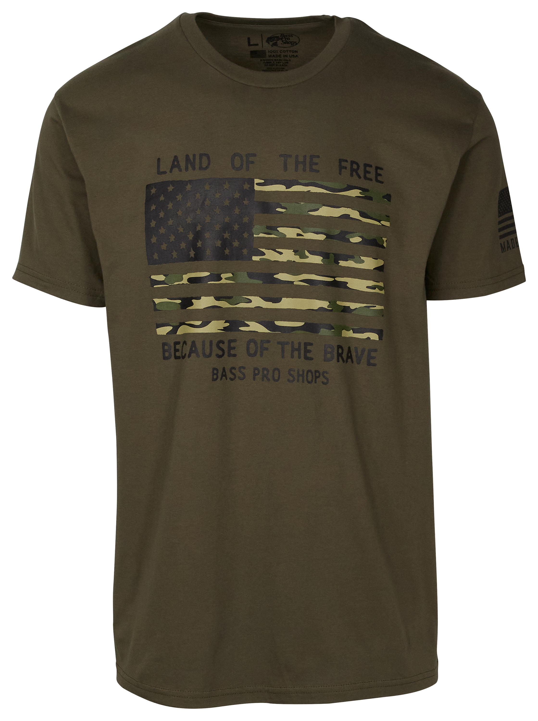 Image of Bass Pro Shops Land of the Free T-Shirt for Men