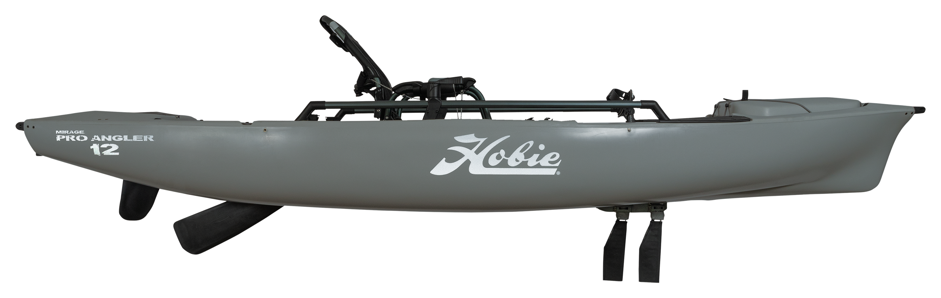 Image of Hobie Mirage Pro Angler 12 Sit-On-Top Kayak - Battleship Grey