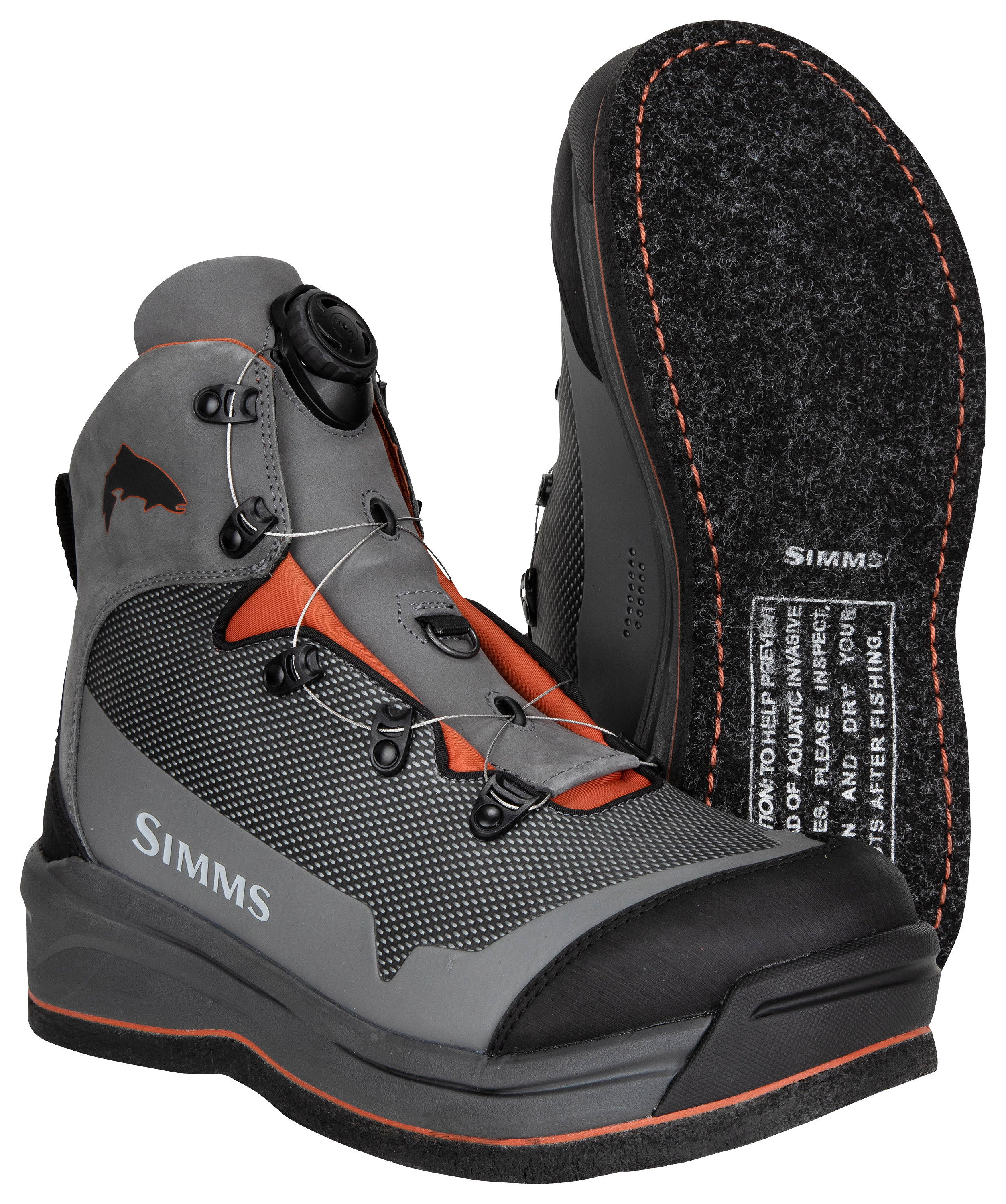 Simms Guide BOA Felt-Sole Wading Boots for Men