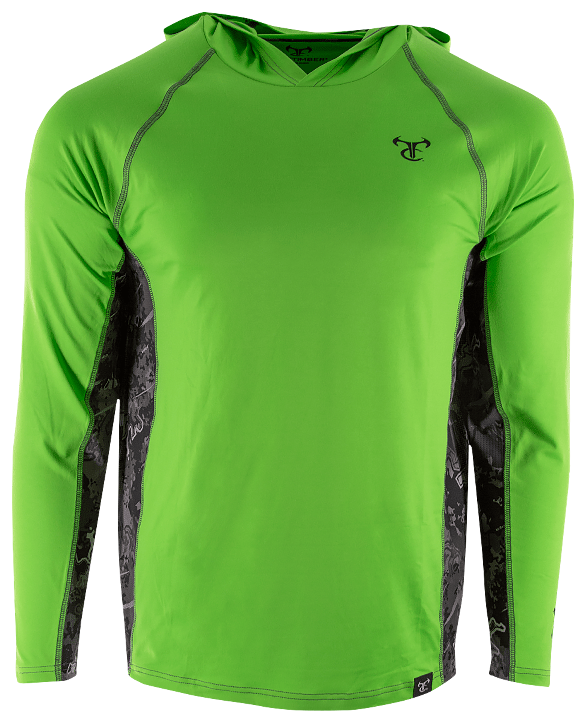 Image of TrueTimber Osprey Hoodie for Men - Green Flash/TrueTimber Viper Urban - M