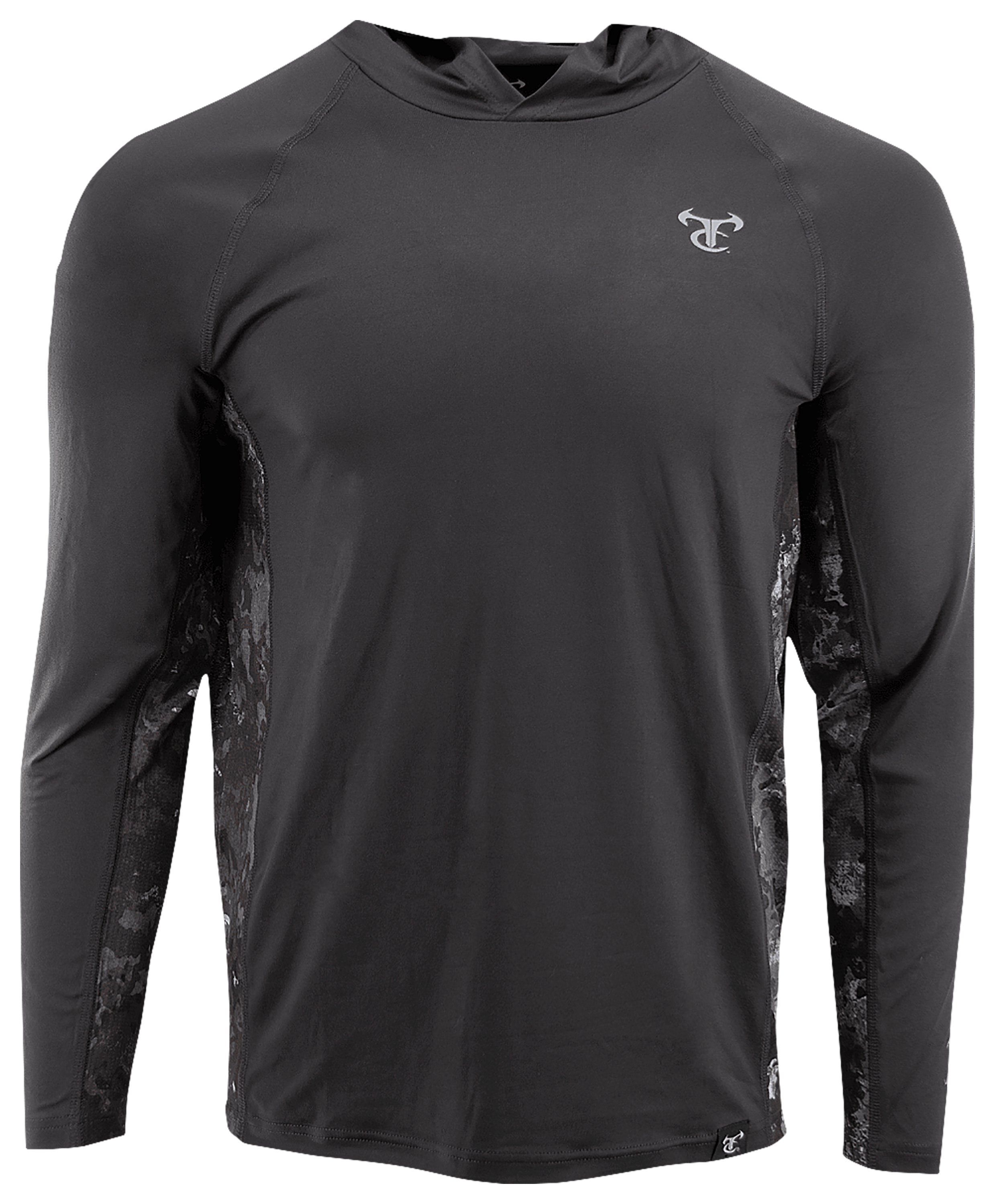 Image of TrueTimber Osprey Hoodie for Men - Bristol Black/TrueTimber Midnight - S