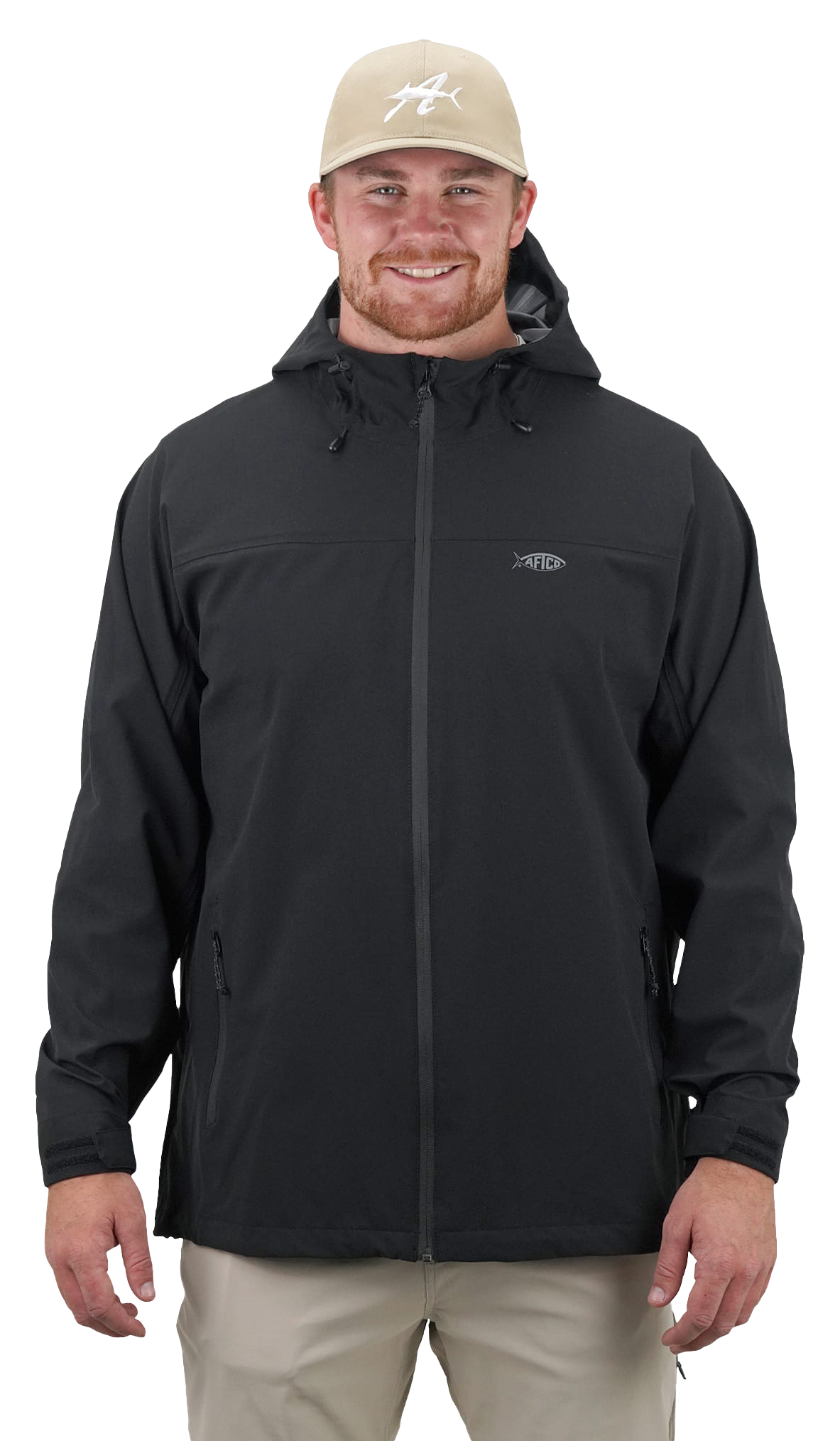 Image of AFTCO Mariner Jacket for Men - Black - L