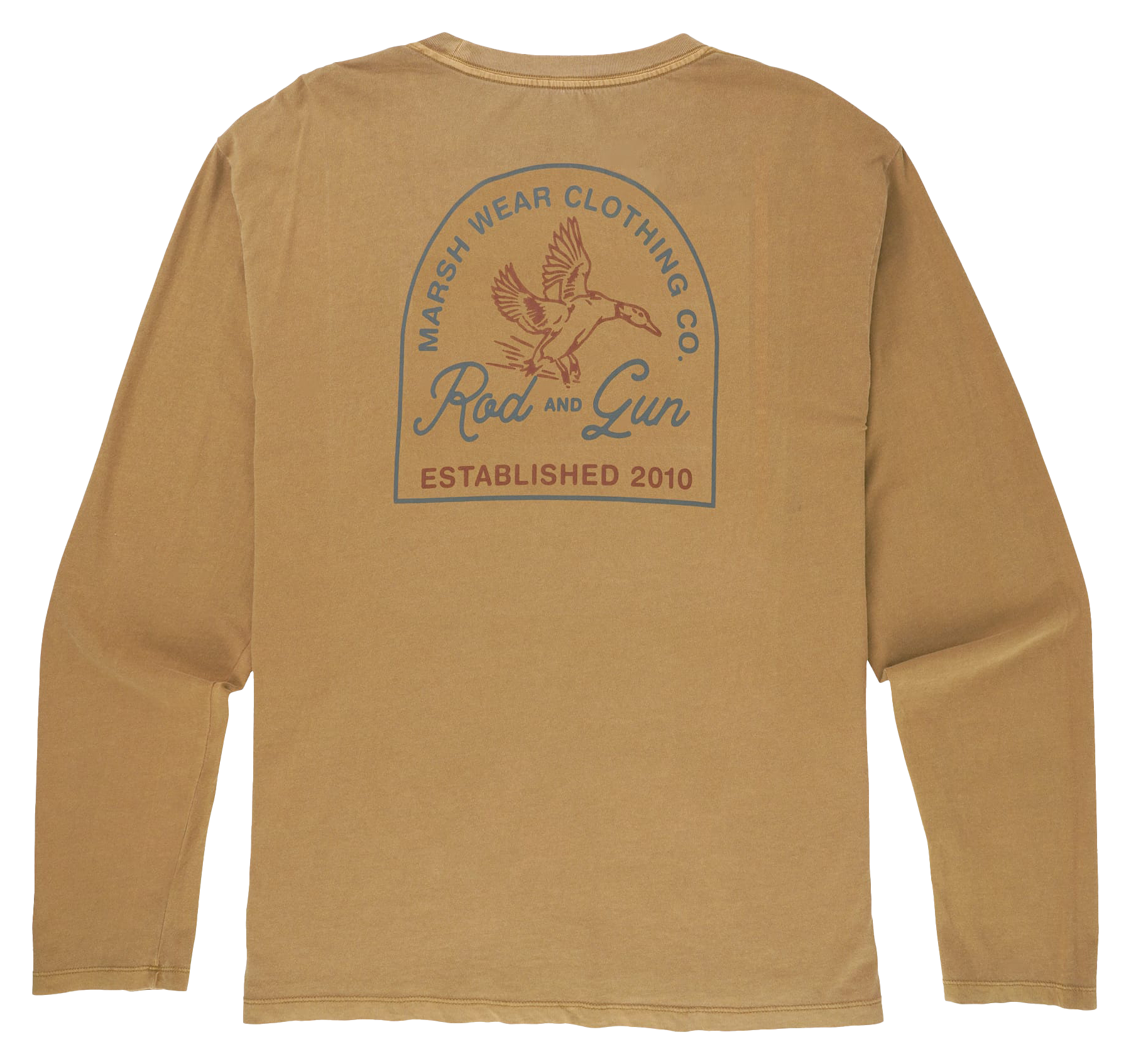 Image of Marsh Wear In Flight Long-Sleeve T-Shirt for Men - Cumin - S