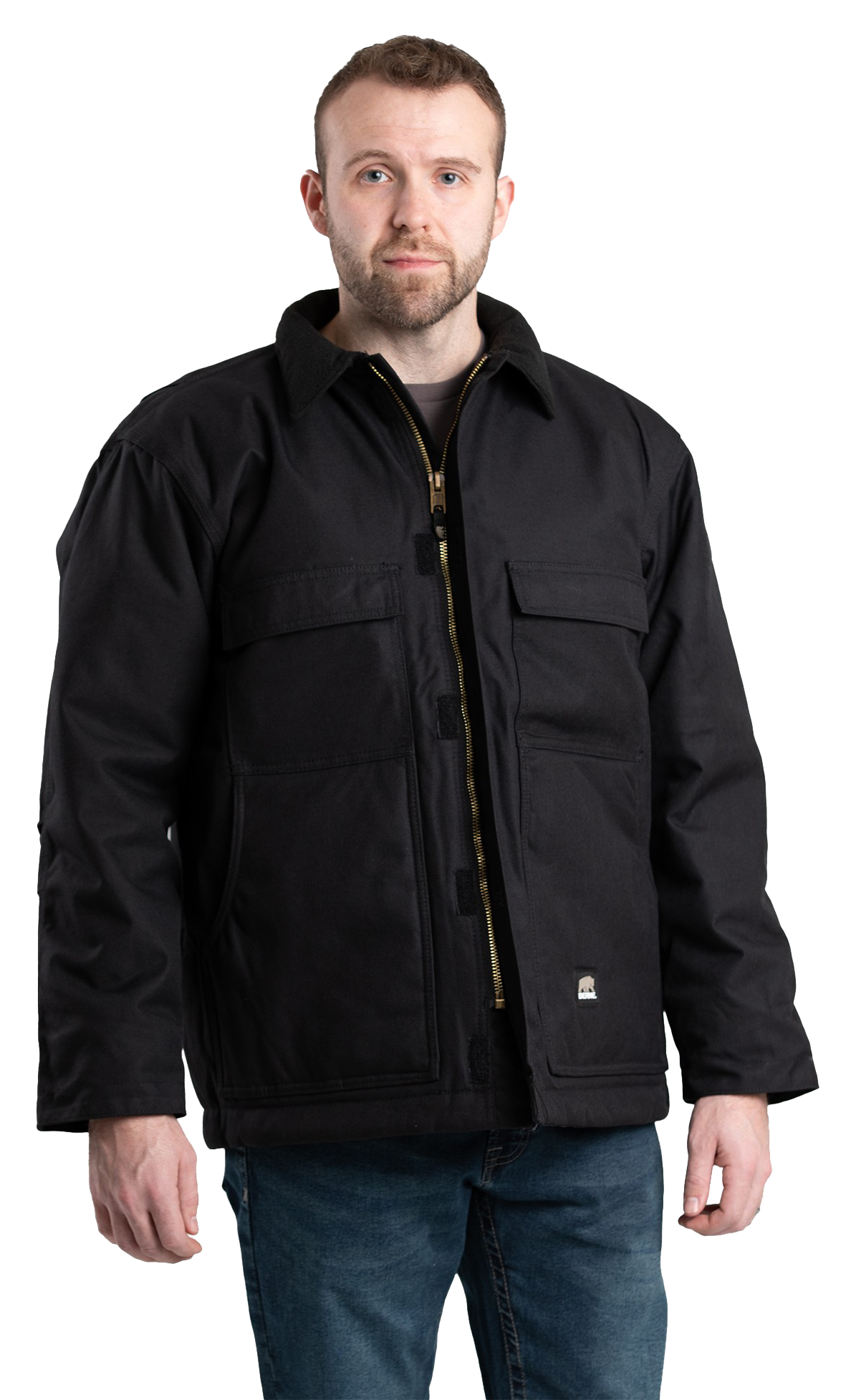 Image of Berne Icecap Insulation Coat for Men - Black - M