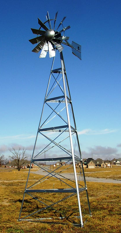 Image of Outdoor Water Solutions Super Premier Aeration System Windmill - 24'