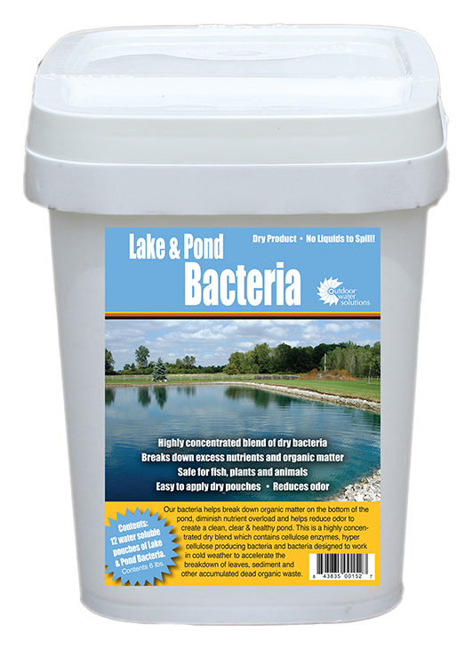 Image of Outdoor Water Solutions Lake & Pond Bacteria - 12 lbs.