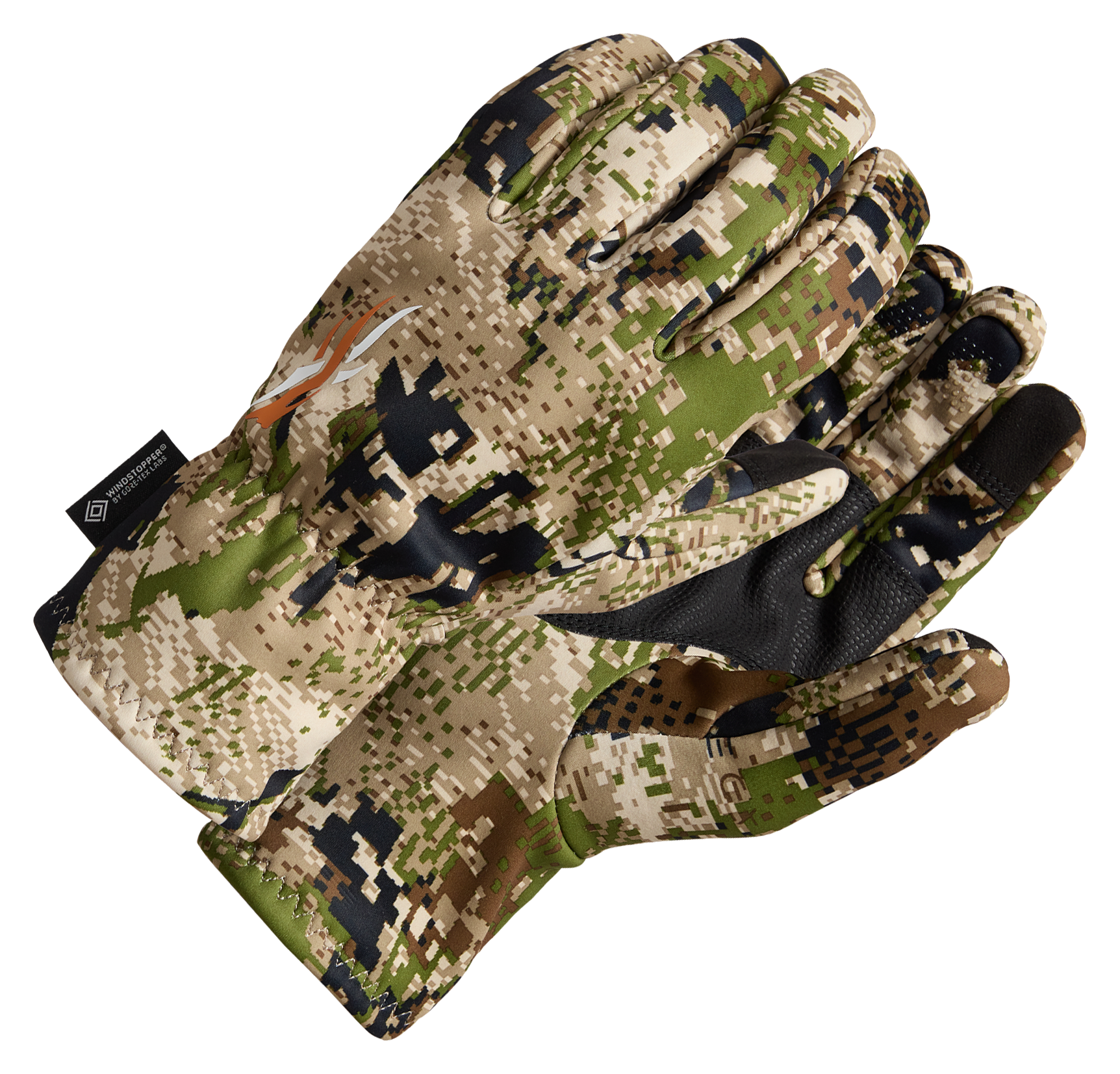 Image of SITKA GORE OPTIFADE Concealment Subalpine Jetstream WS Gloves for Men - Gore Optifade Subalpine - M