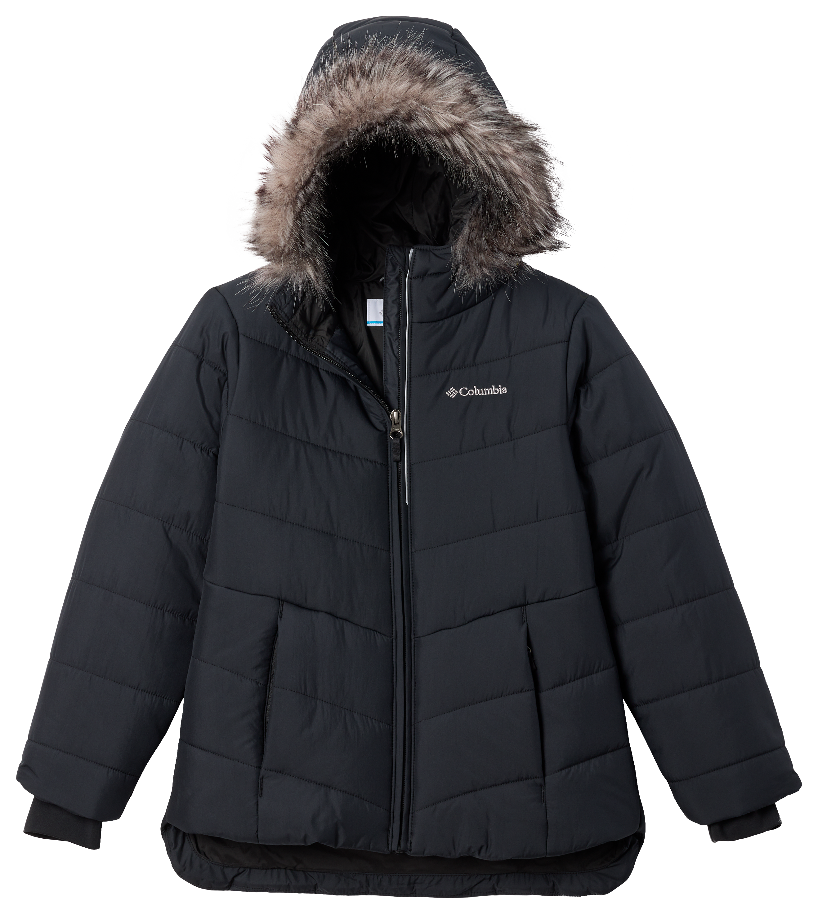 Image of Columbia Katelyn Crest III Hooded Jacket for Kids - Black - XXS