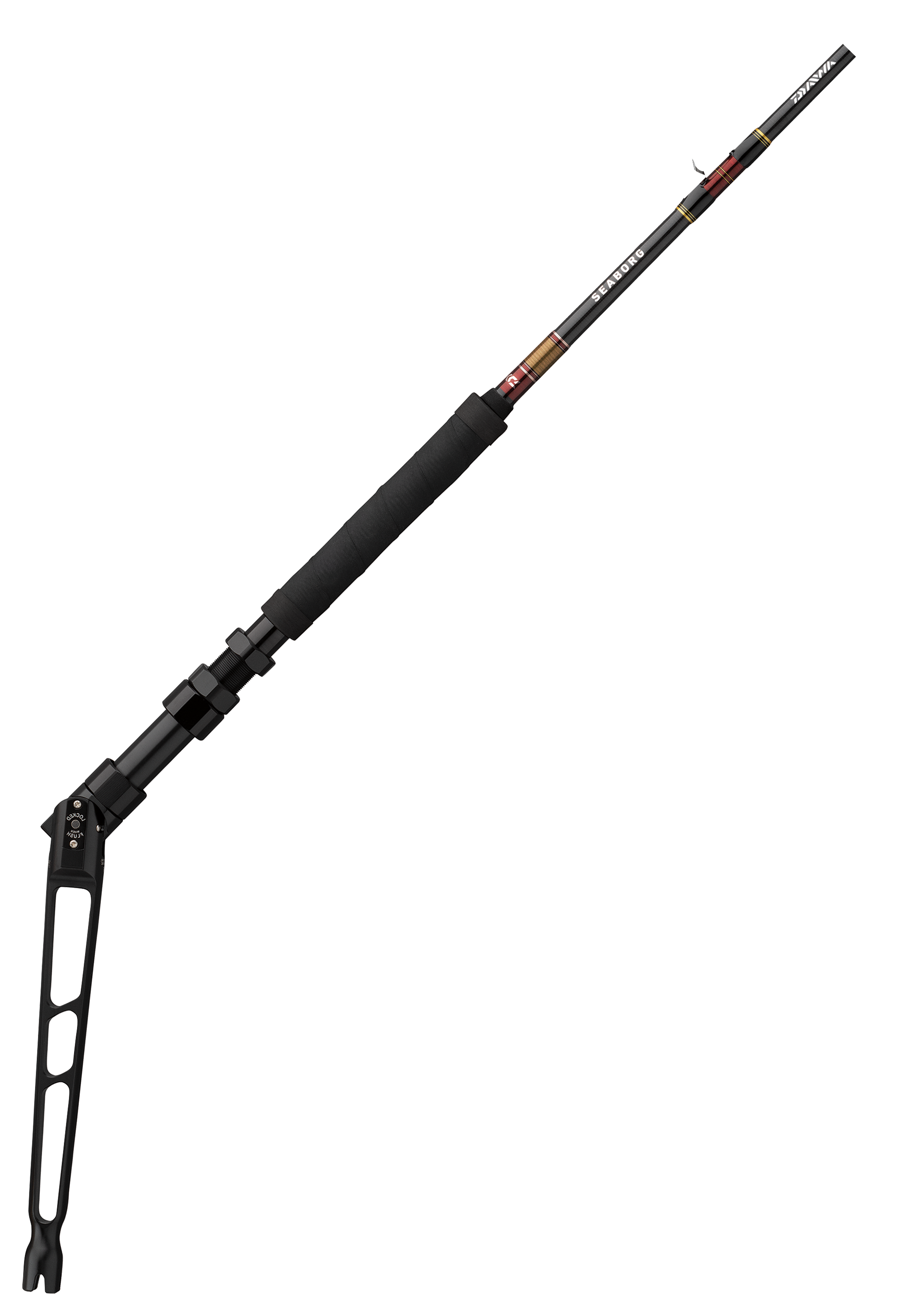Image of Daiwa Seaborg Dendoh Standup Rod - 7' - X Heavy - Fast - Winthrop Adjusta Butt/Swivel Tip