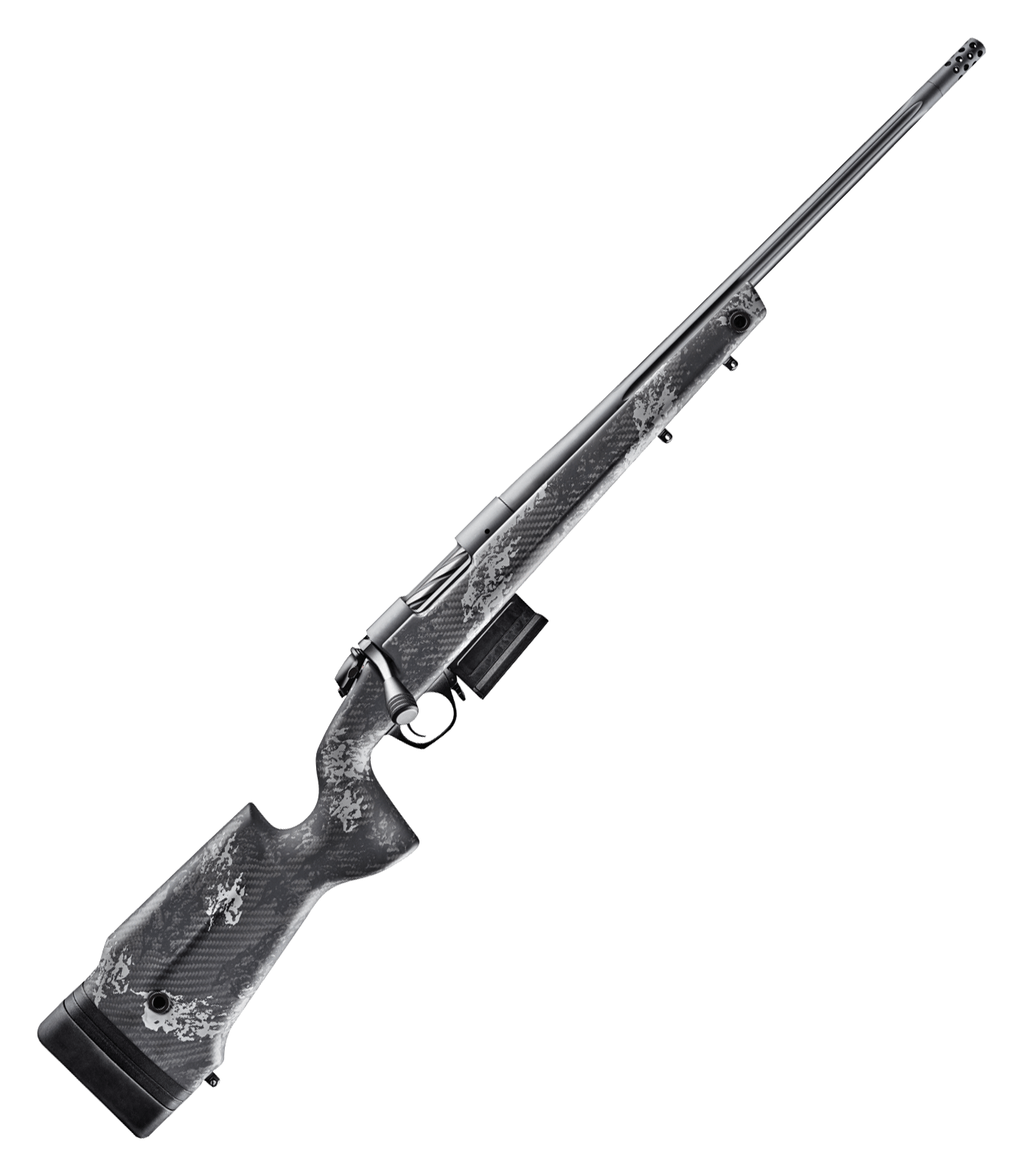 Bergara B14 Crest BoltAction Rifle  65 PRC  20  Black  CF Camo