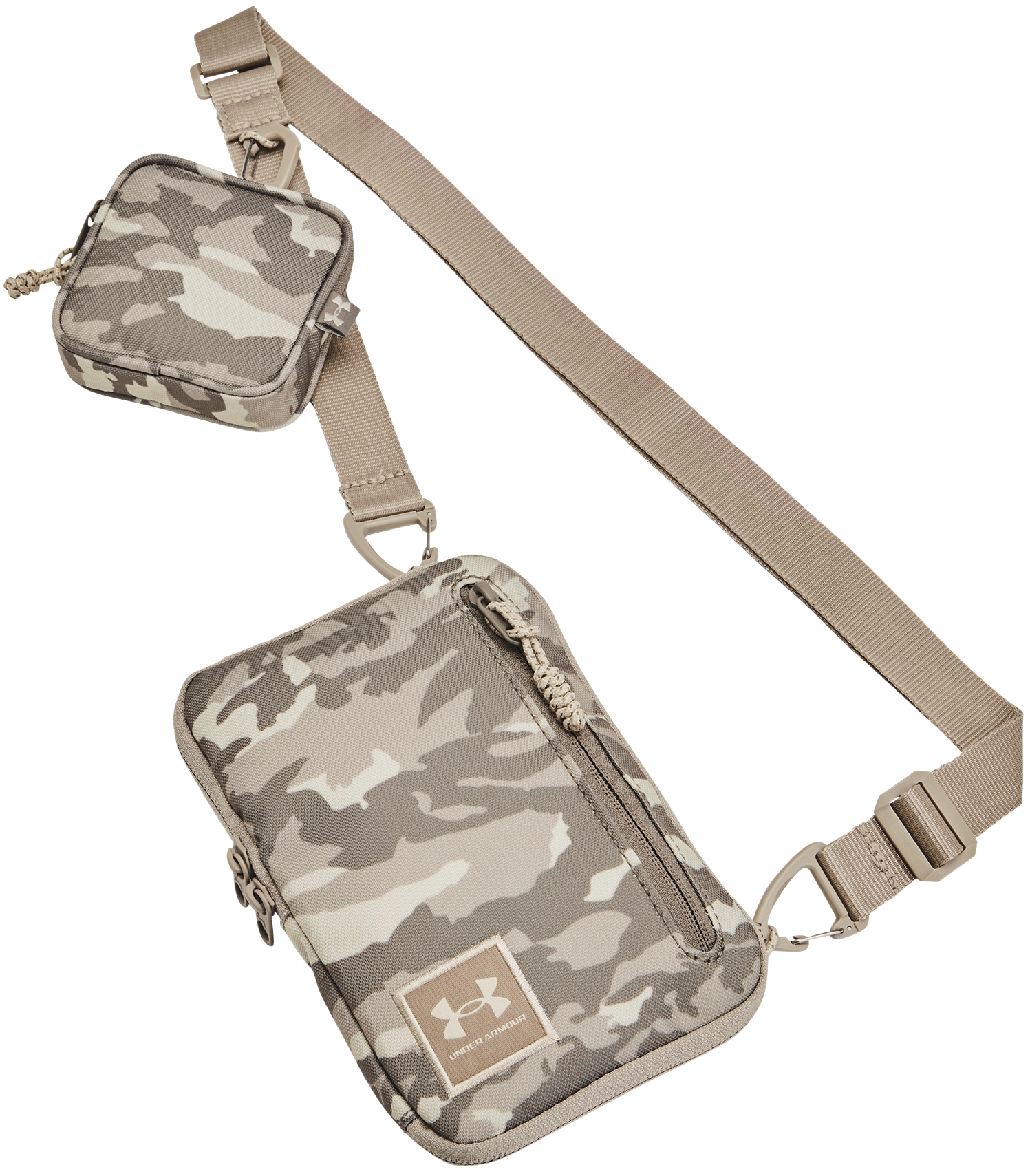 Image of Under Armour Loudon Small Crossbody Bag - Taupe Dusk