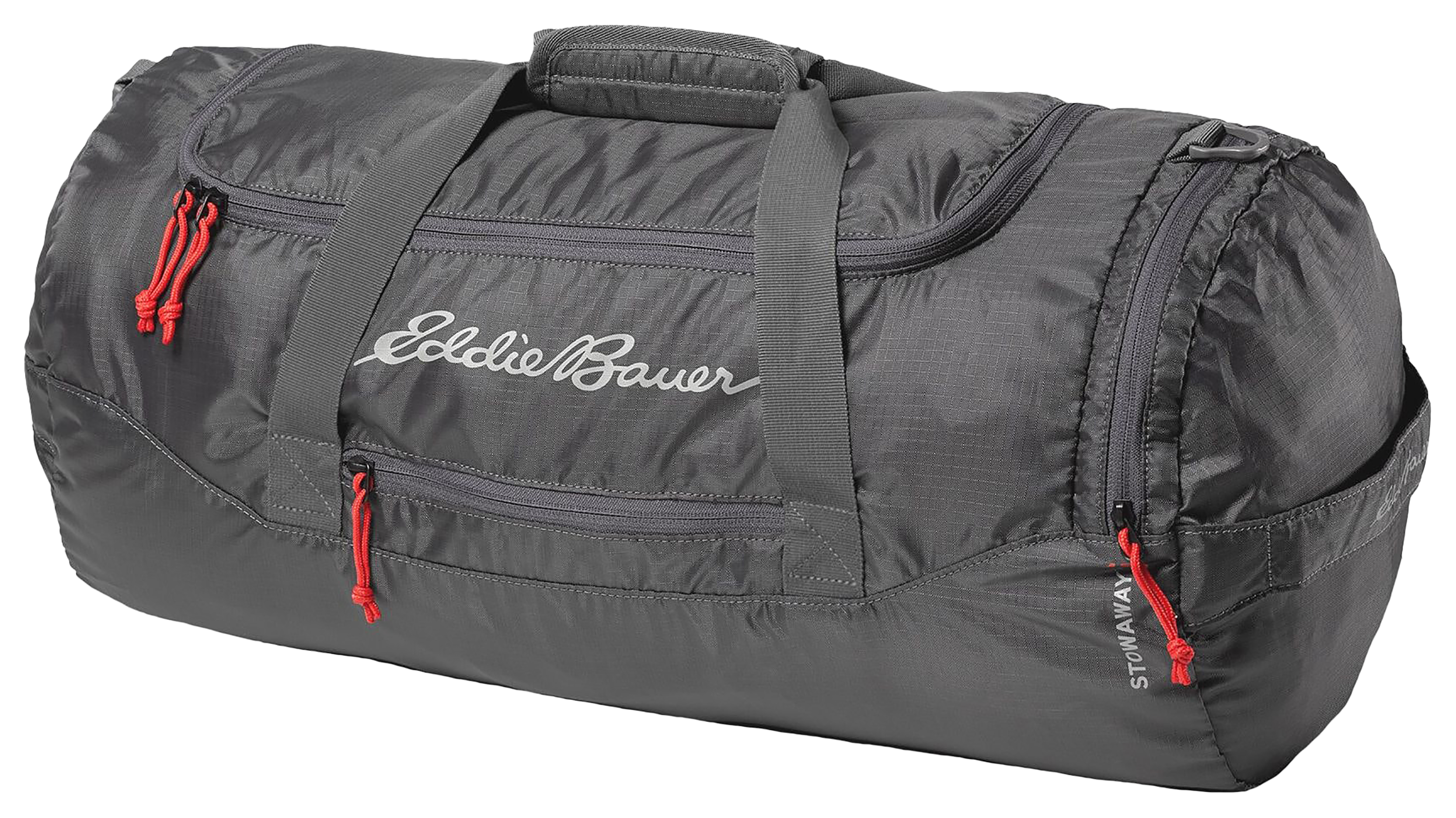 Image of Eddie Bauer Stowaway Packable 45L Duffel Bag - Dark Smoke