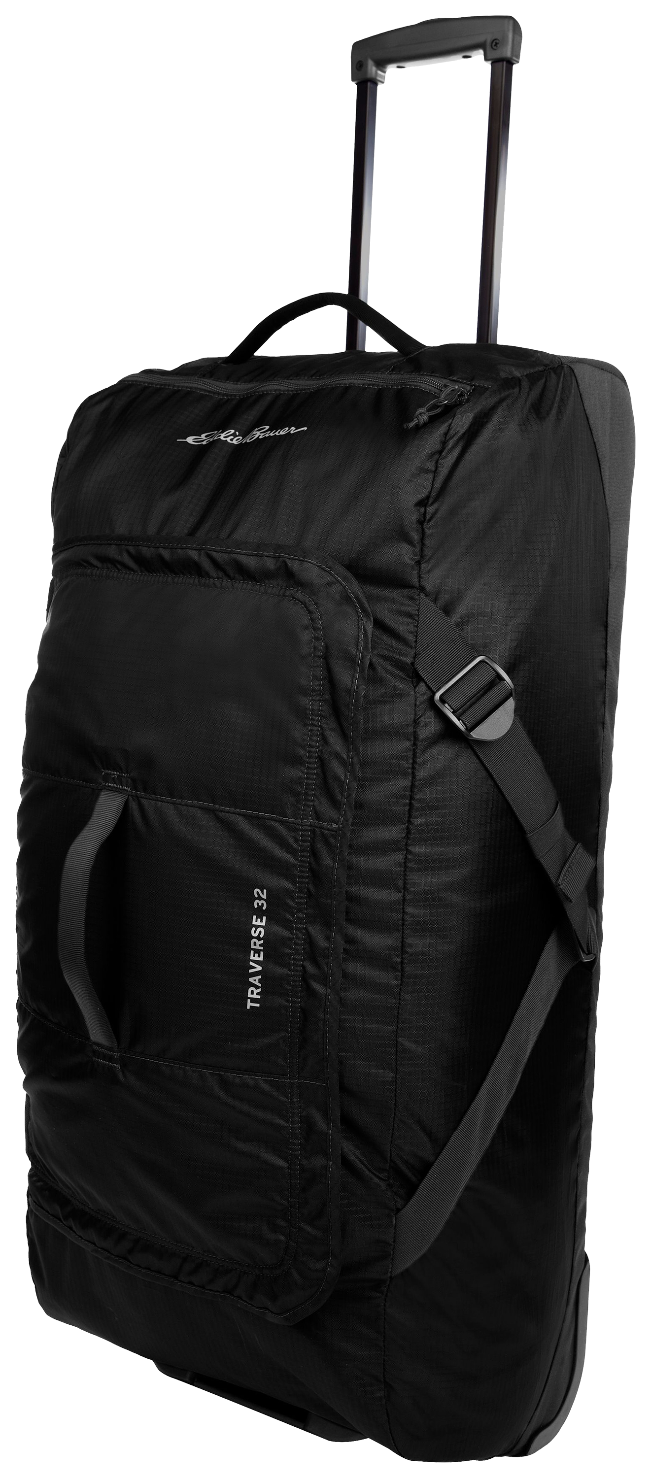 Image of Eddie Bauer Traverse 32 Rolling Duffel Bag - Black