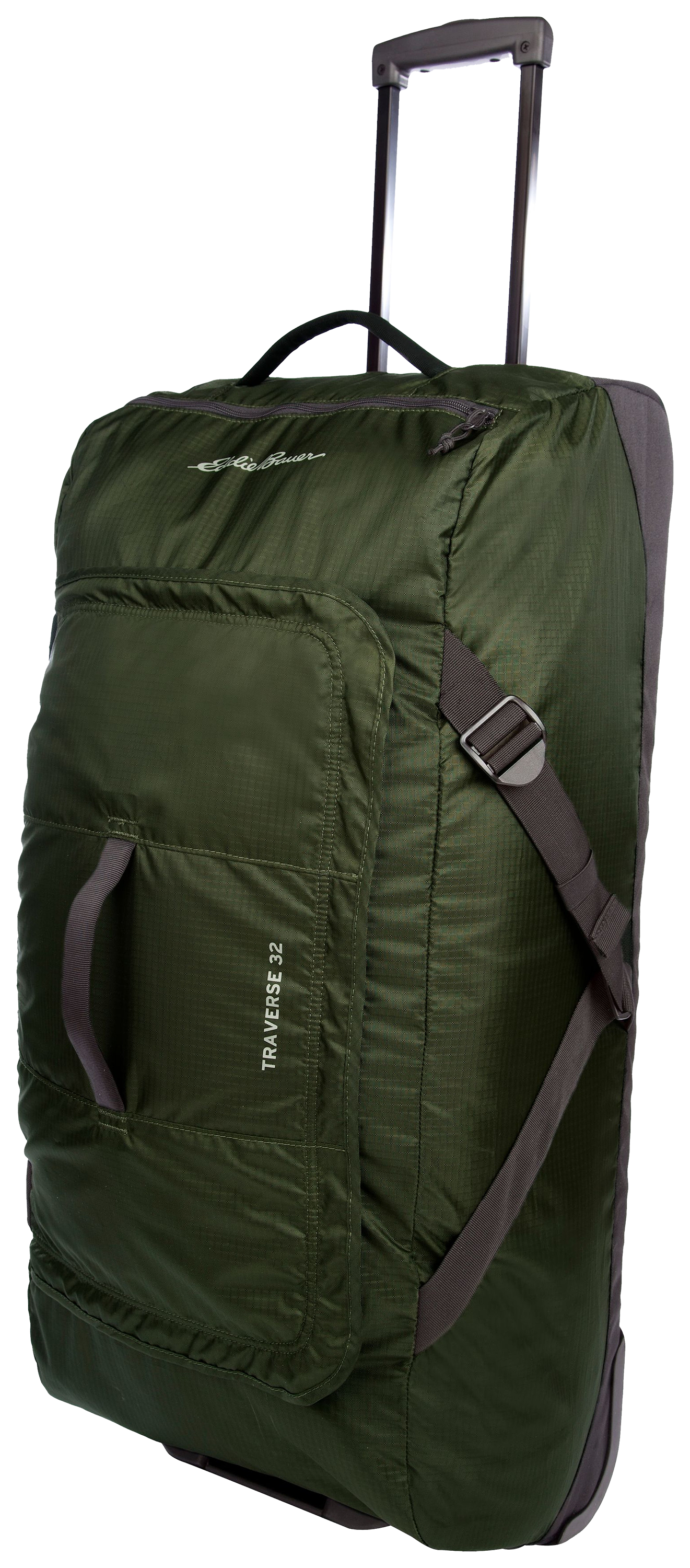 Image of Eddie Bauer Traverse 32 Rolling Duffel Bag - Dark Loden