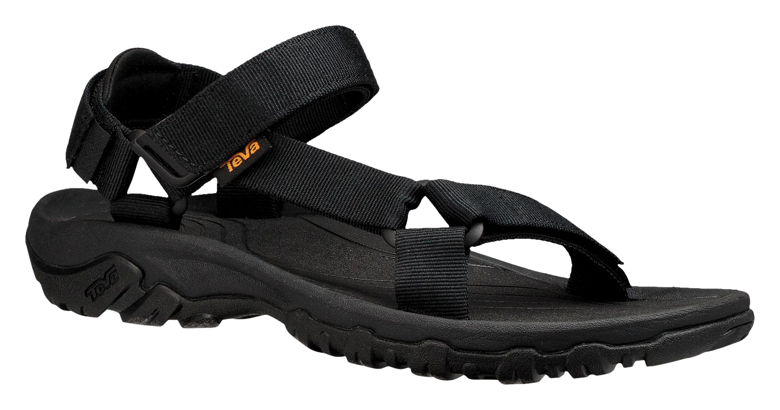 Image of Teva Hurricane 4 Sport Sandals for Men - Black - 8M