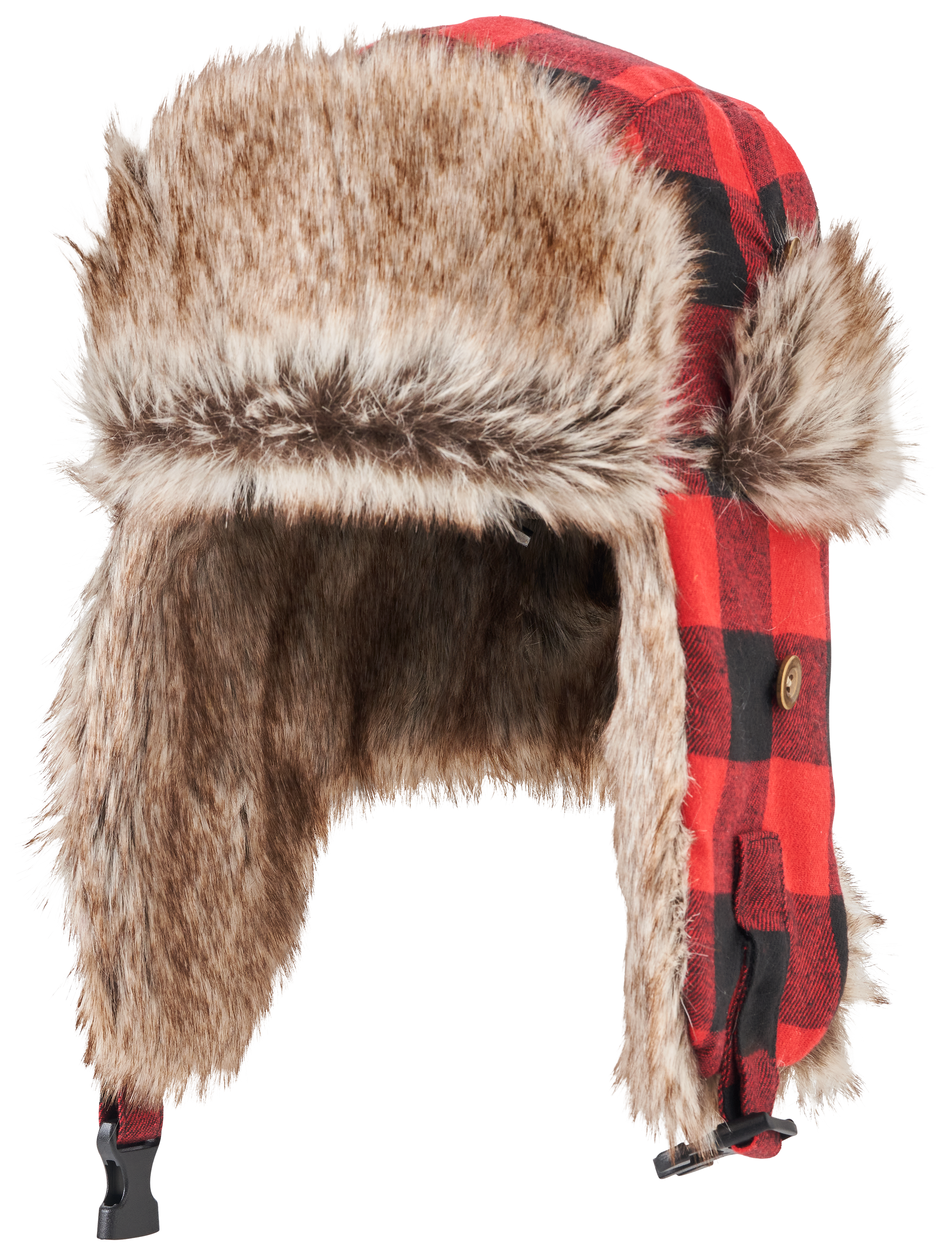 NATURAL REFLECTIONS Buffalo Plaid Trapper Hat