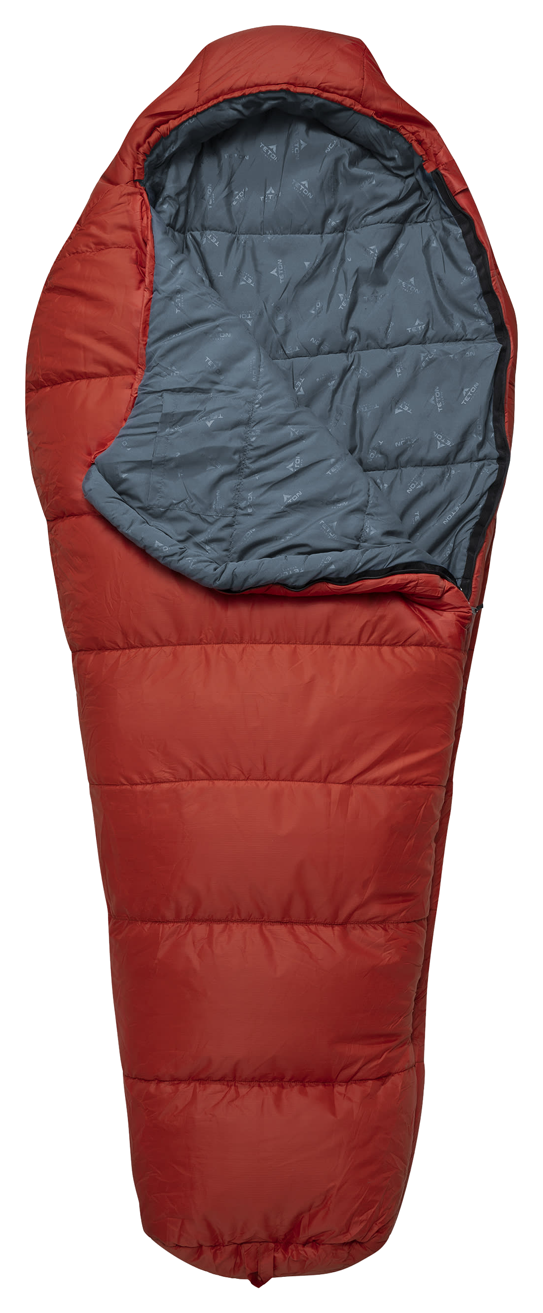 Image of TETON Sports LEEF 0°F Mummy Sleeping Bag - Short - Fire/Slate