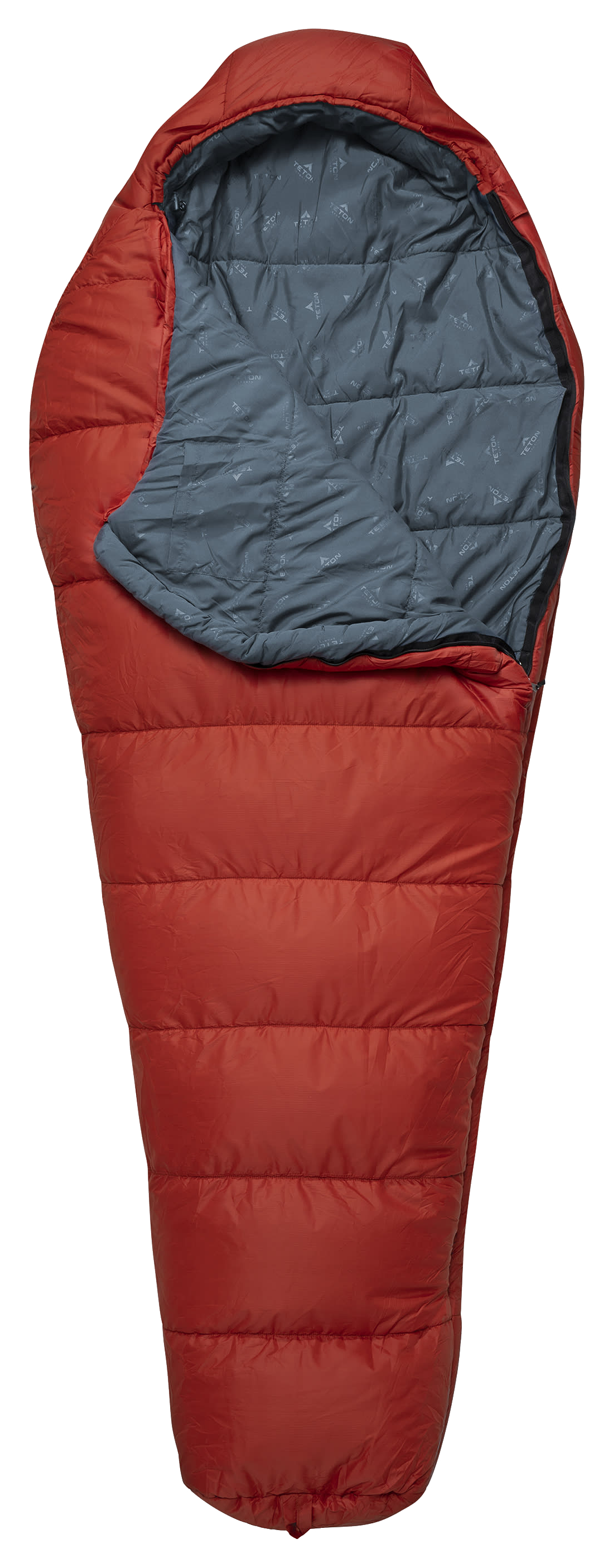 Image of TETON Sports LEEF 20°F Mummy Sleeping Bag - Regular - Fire/Slate