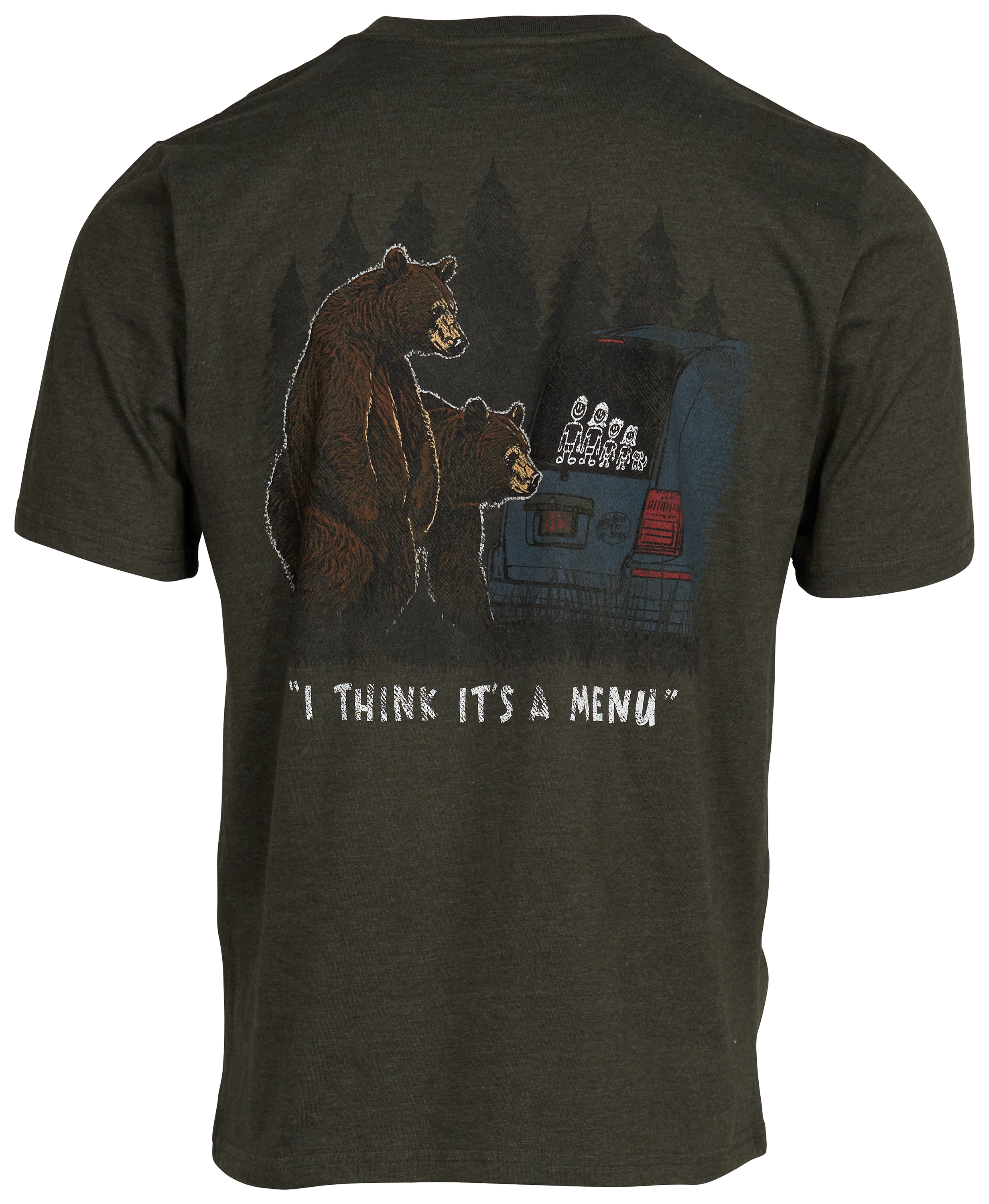 Bass Pro Shops Bear Menu Short-Sleeve T-Shirt for Men