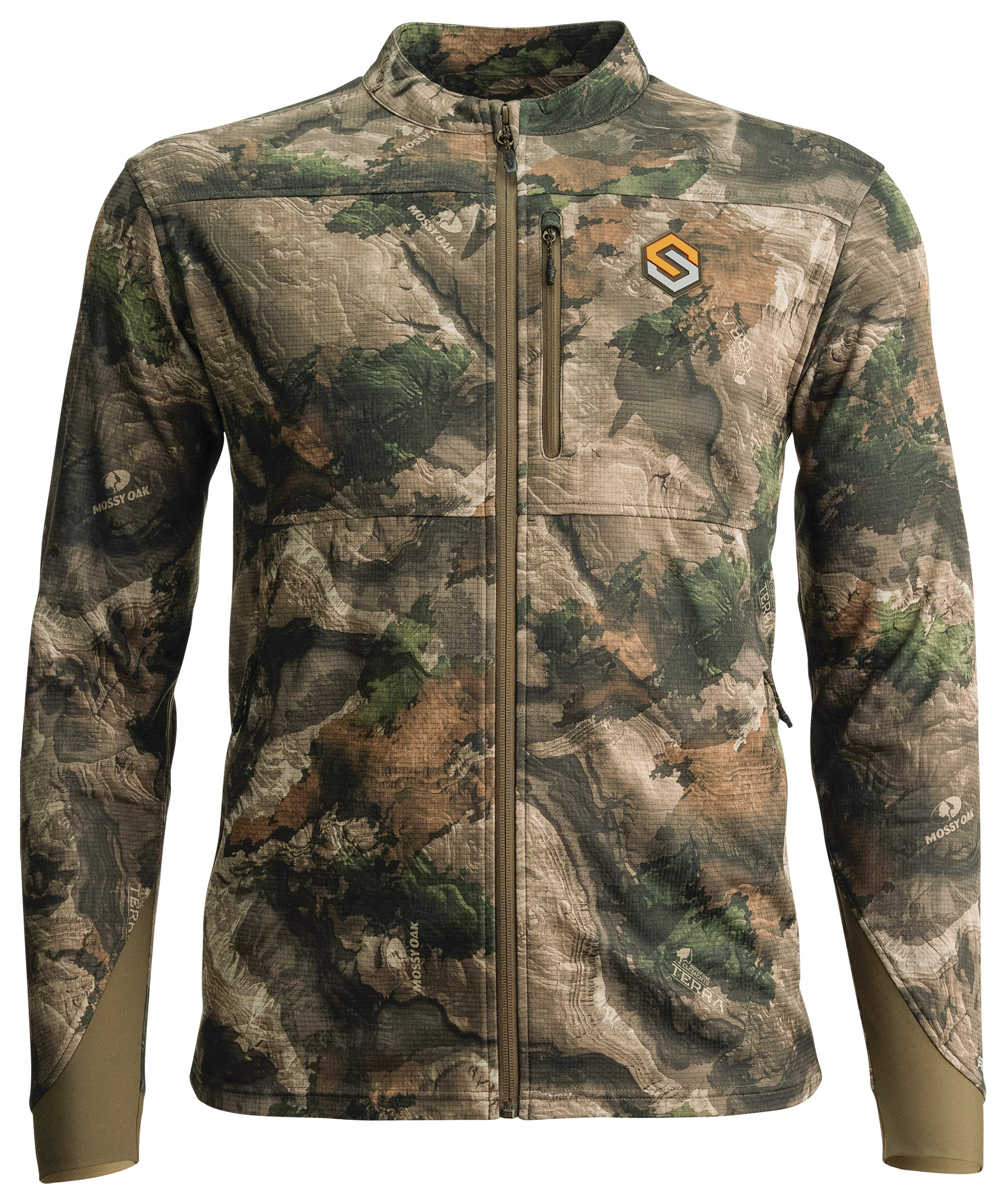 Image of ScentLok Savanna Fuse Jacket for Men - Mossy Oak Elements Terra Outland - M