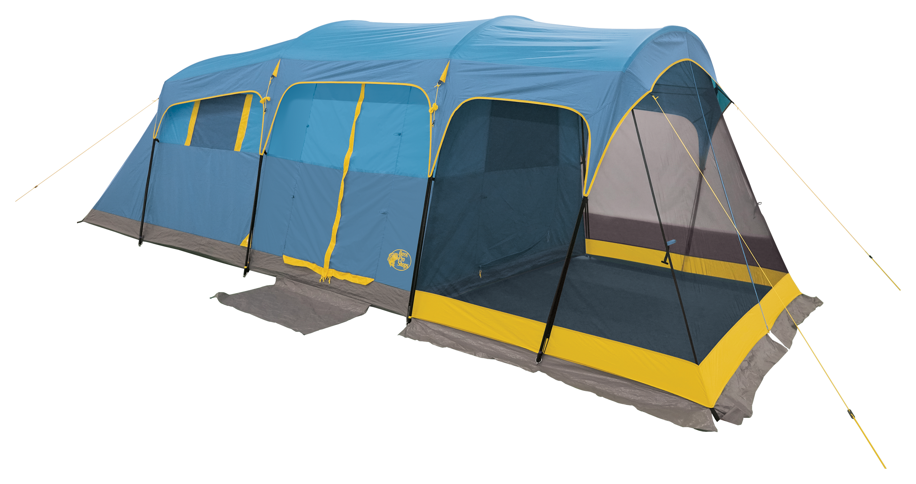 BASS PRO SHOPS 8-Person Hybrid Tunnel Tent with Screen Porch