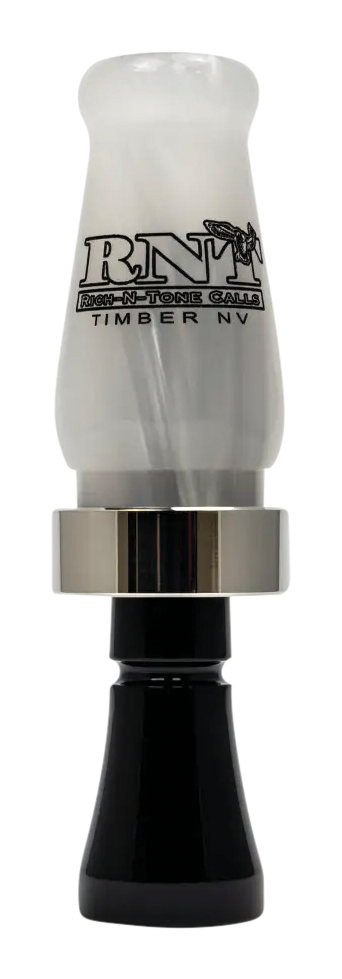 Image of RNT Calls Timber NV Duck Call - Pearl/Black