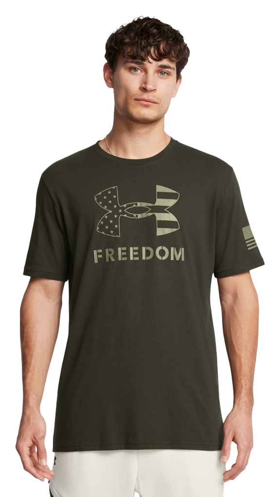 UNDER ARMOUR Freedom Logo Short-Sleeve T-Shirt for Men