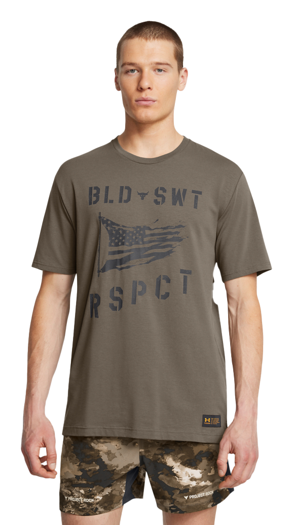 Image of Under Armour PJT Rock Vets Day Short-Sleeve T-Shirt for Men - Turtle