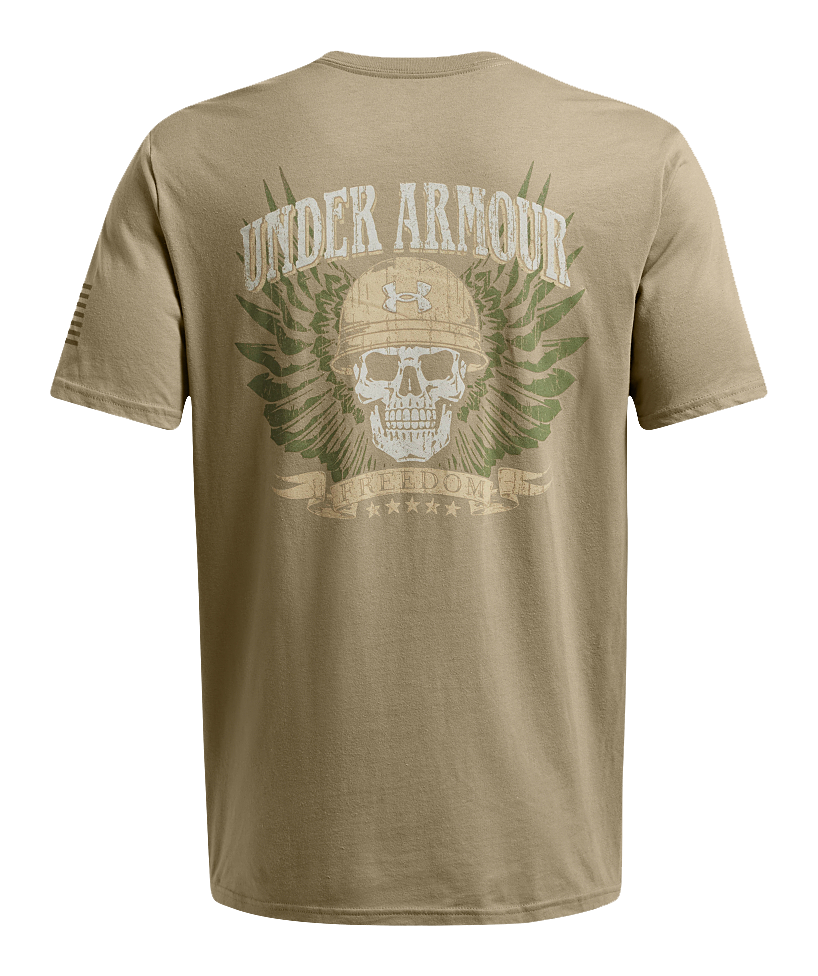 UNDER ARMOUR Freedom Aggressive Skull T-Shirt for Men