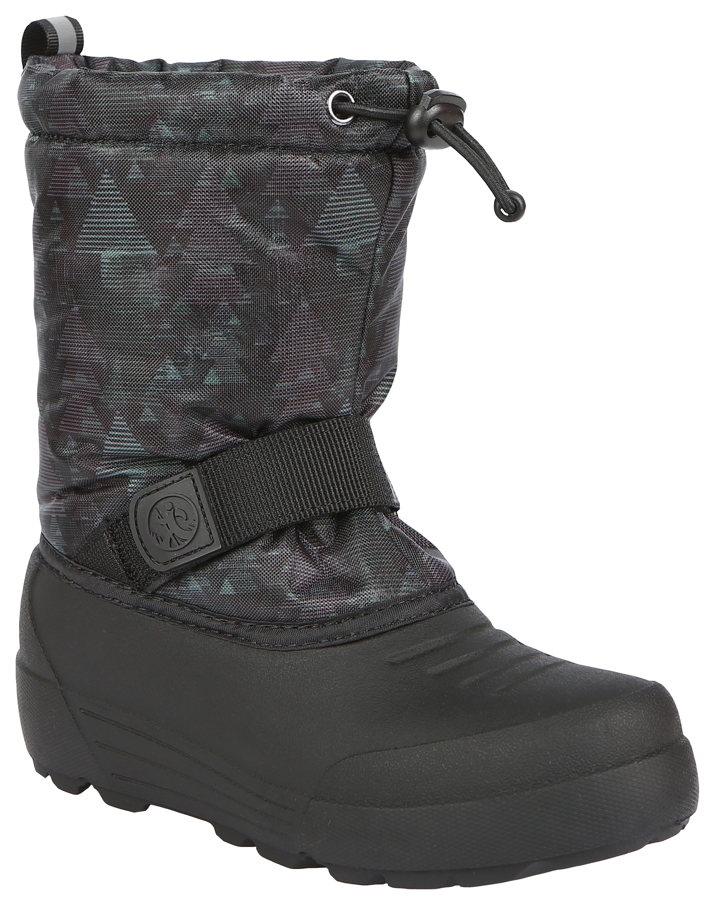 Image of Northside Frosty Insulated Pac Boots for Kids - Black/Olive - 4 Kids