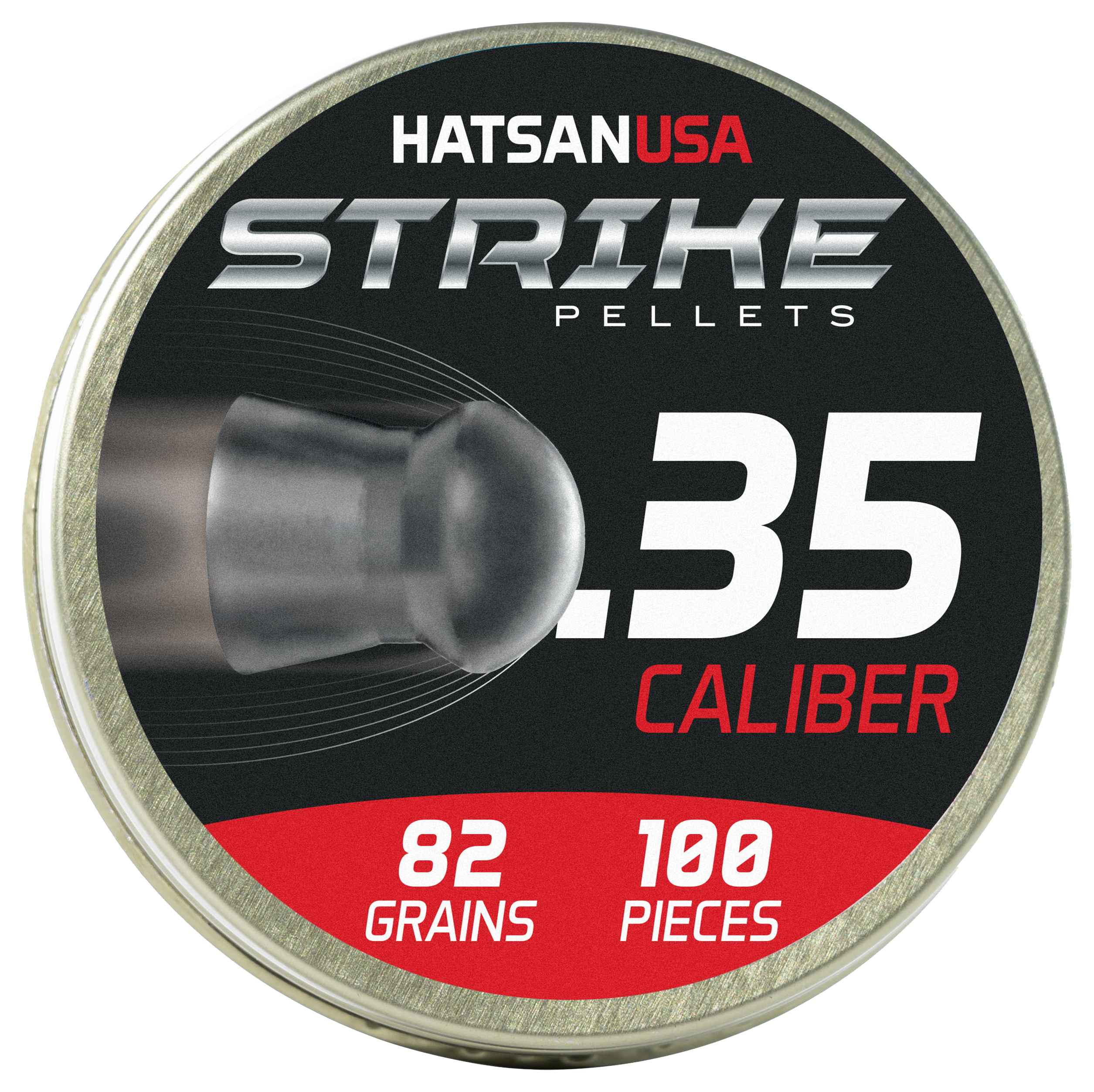 Hatsan Vortex Strike .35 Caliber Pellets - Hatsan