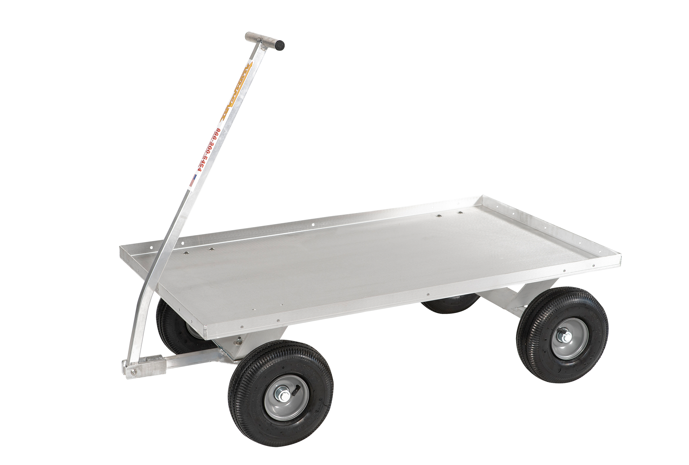 Image of Kahuna Outfitters Classic All-Purpose Large-Deck Aluminum Pull Wagon