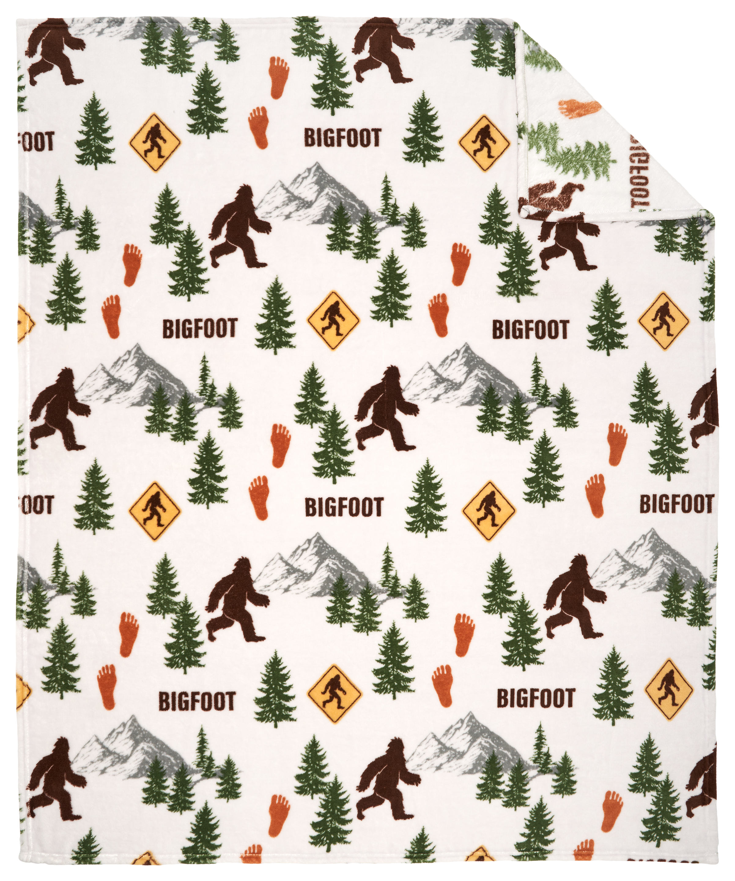 Image of White River Home Bigfoot Coral Fleece Throw