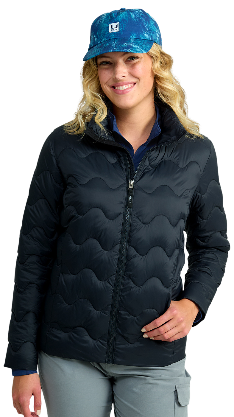 Image of Huk Wave Jacket for Ladies - Black - S