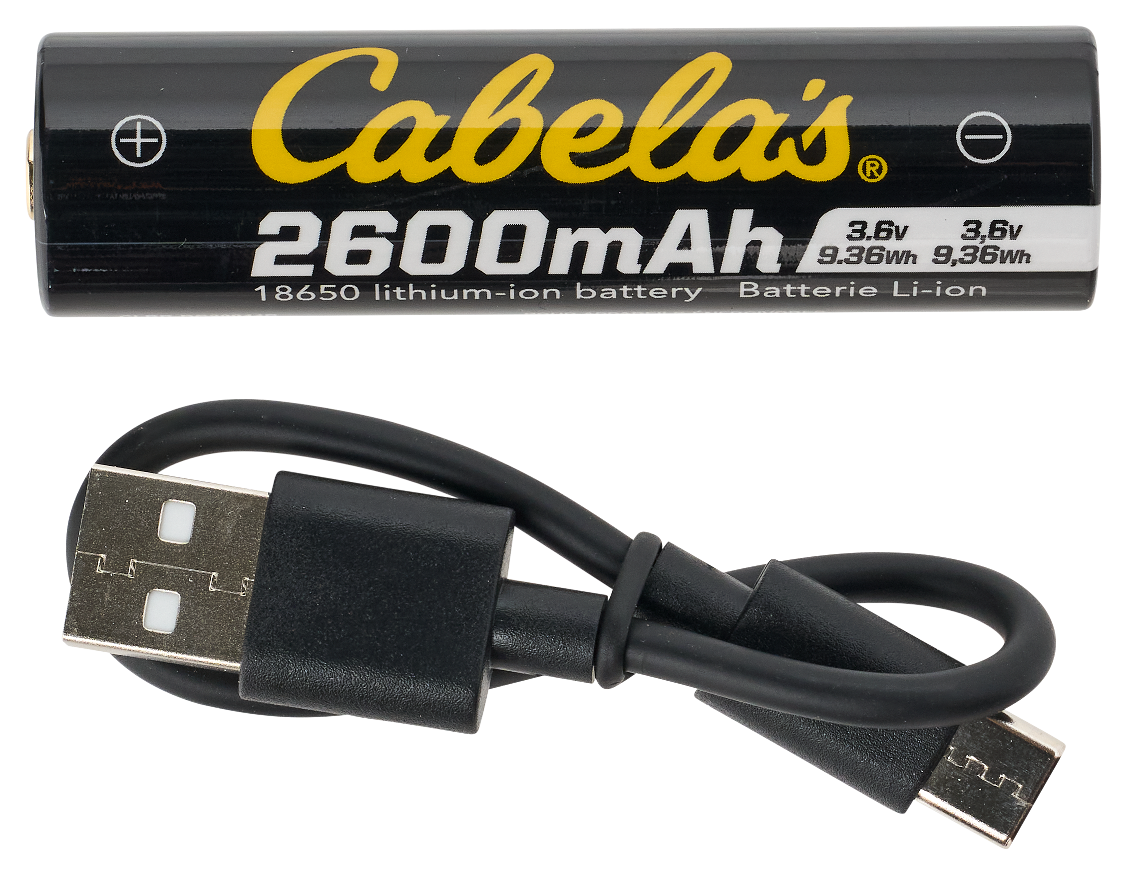 Cabela's CTL 18650 Replacement Rechargeable Battery                                                                             