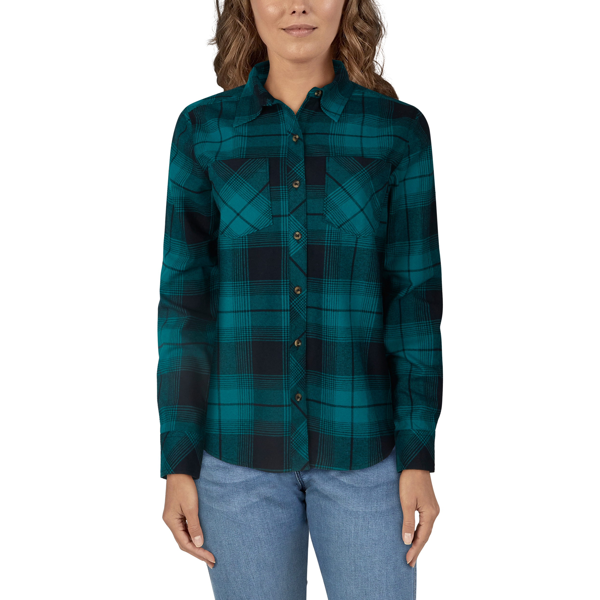 NATURAL REFLECTIONS Cane Creek Flannel Long-Sleeve Shirt