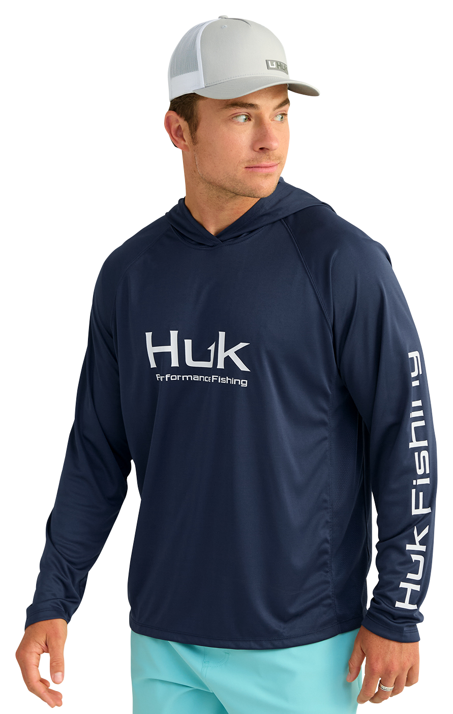 Image of Huk Vented Pursuit Hoodie - Naval Academy