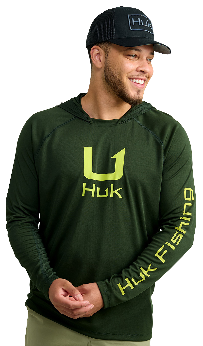 HUK Icon Long-Sleeve Hoodie for Men